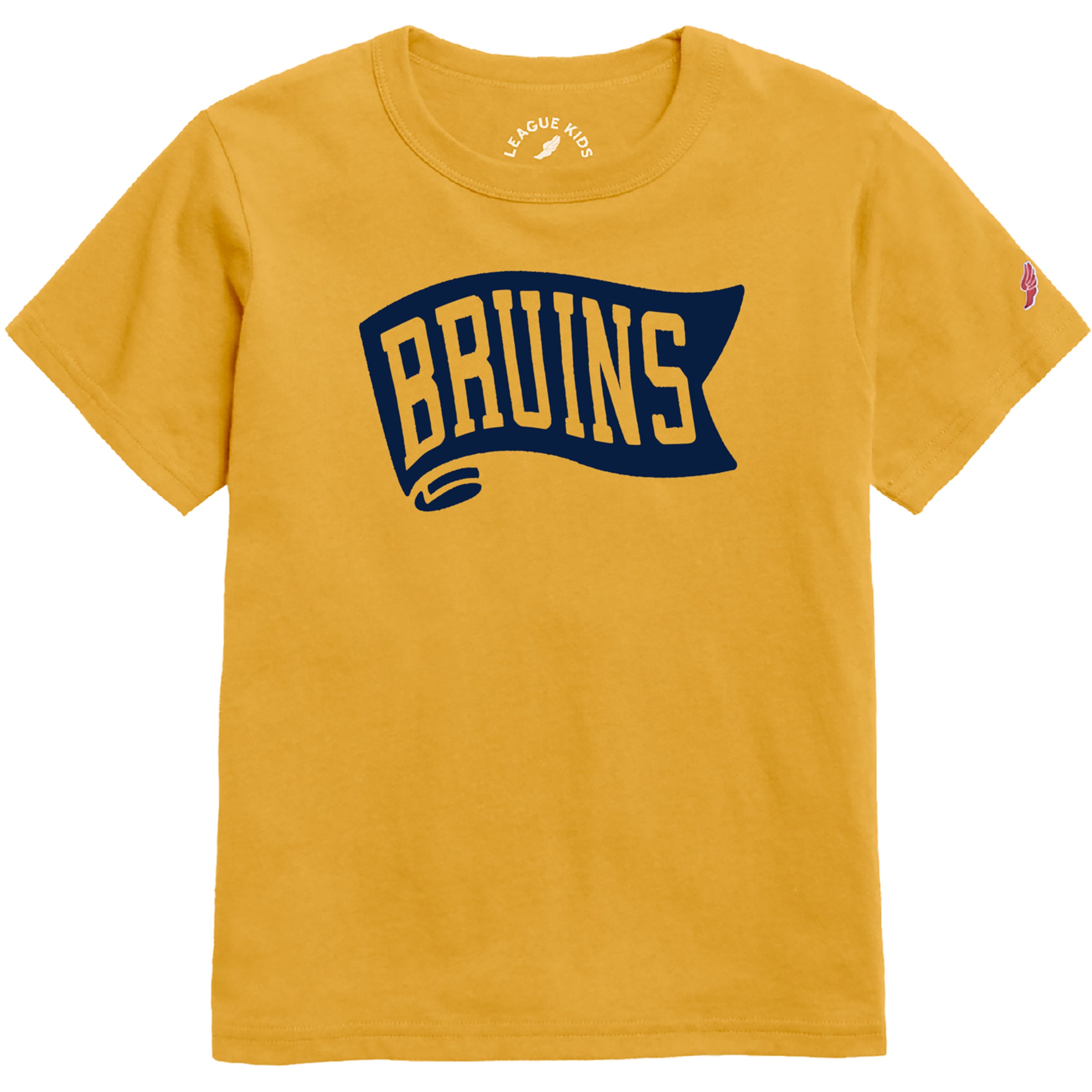 Girls' League Tumble SS Tee - Honey - BRUINS Banner