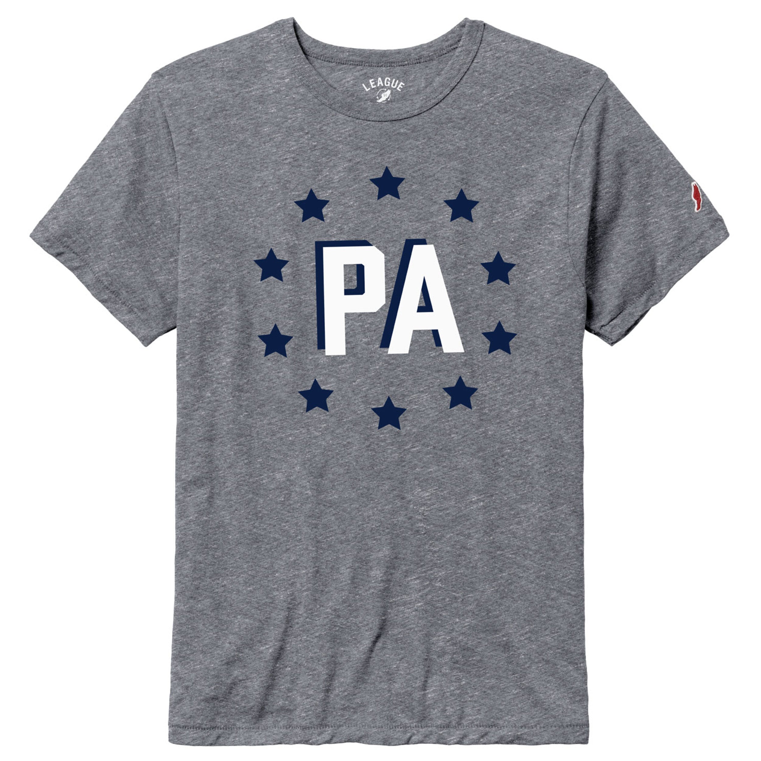 Women's League Grey Tee - PA/ Stars