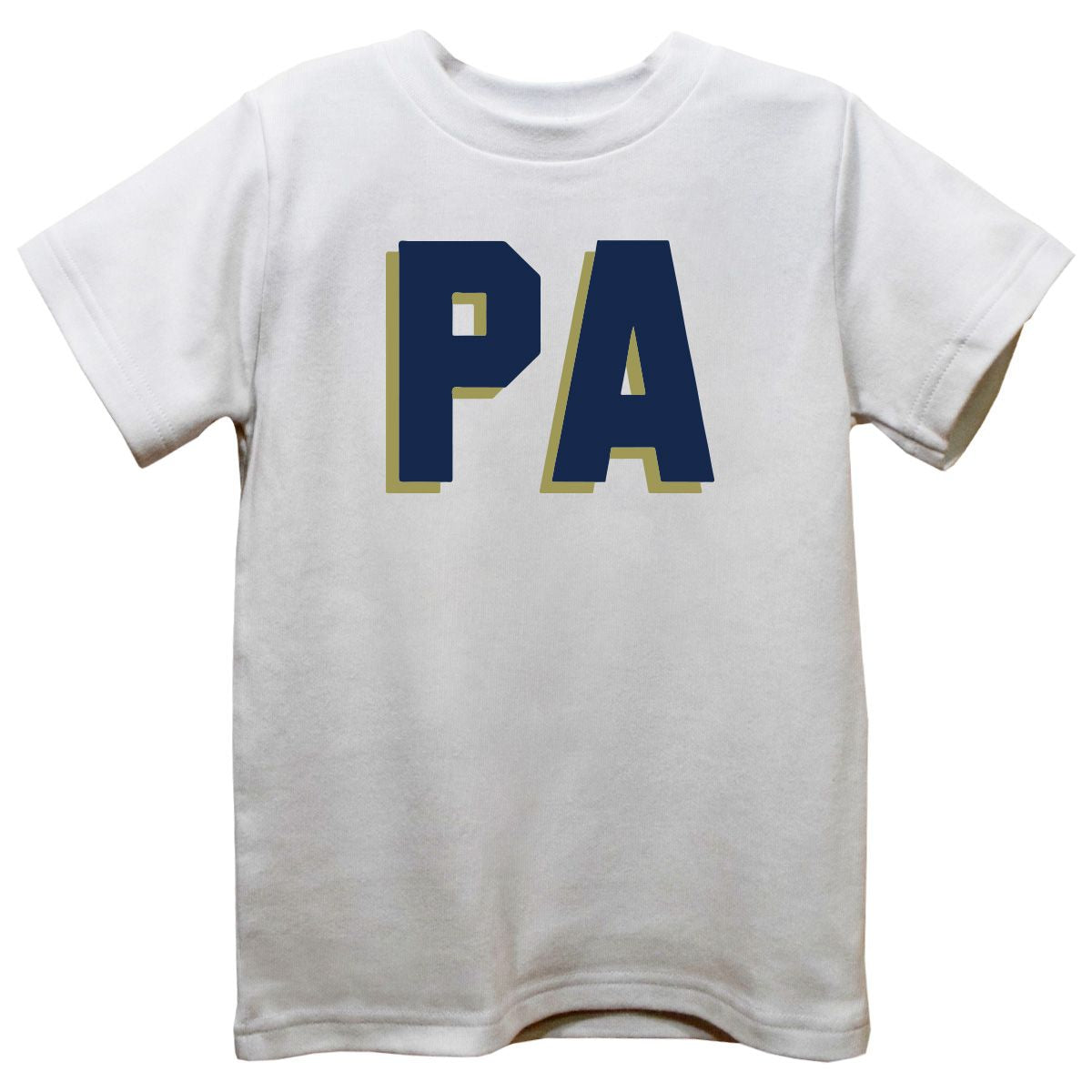 Toddler Vive La Fete White Tee - Shadow PA