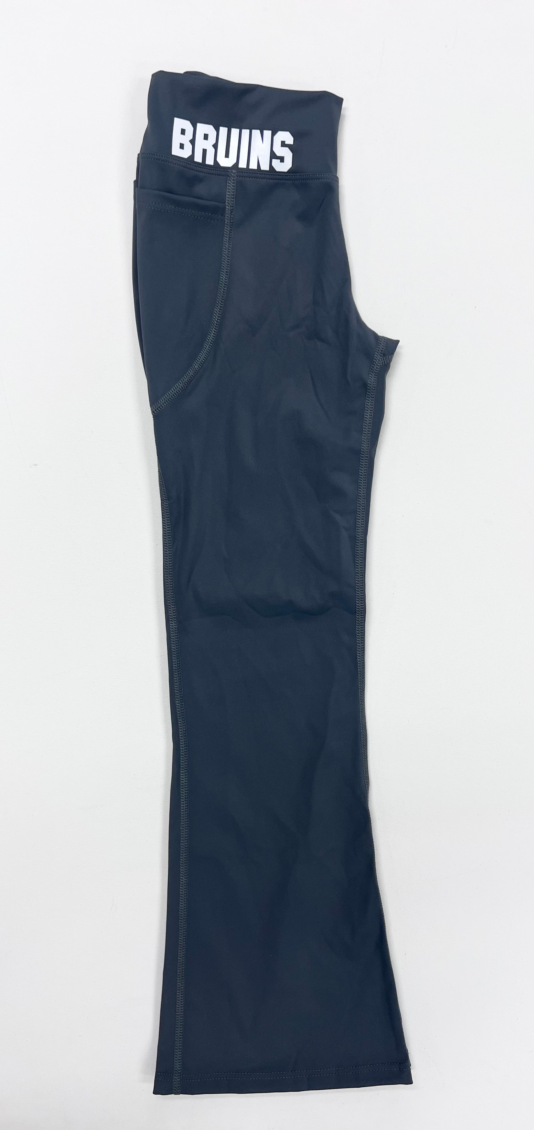 Girls' Flare Leggings with pocket - Gray
