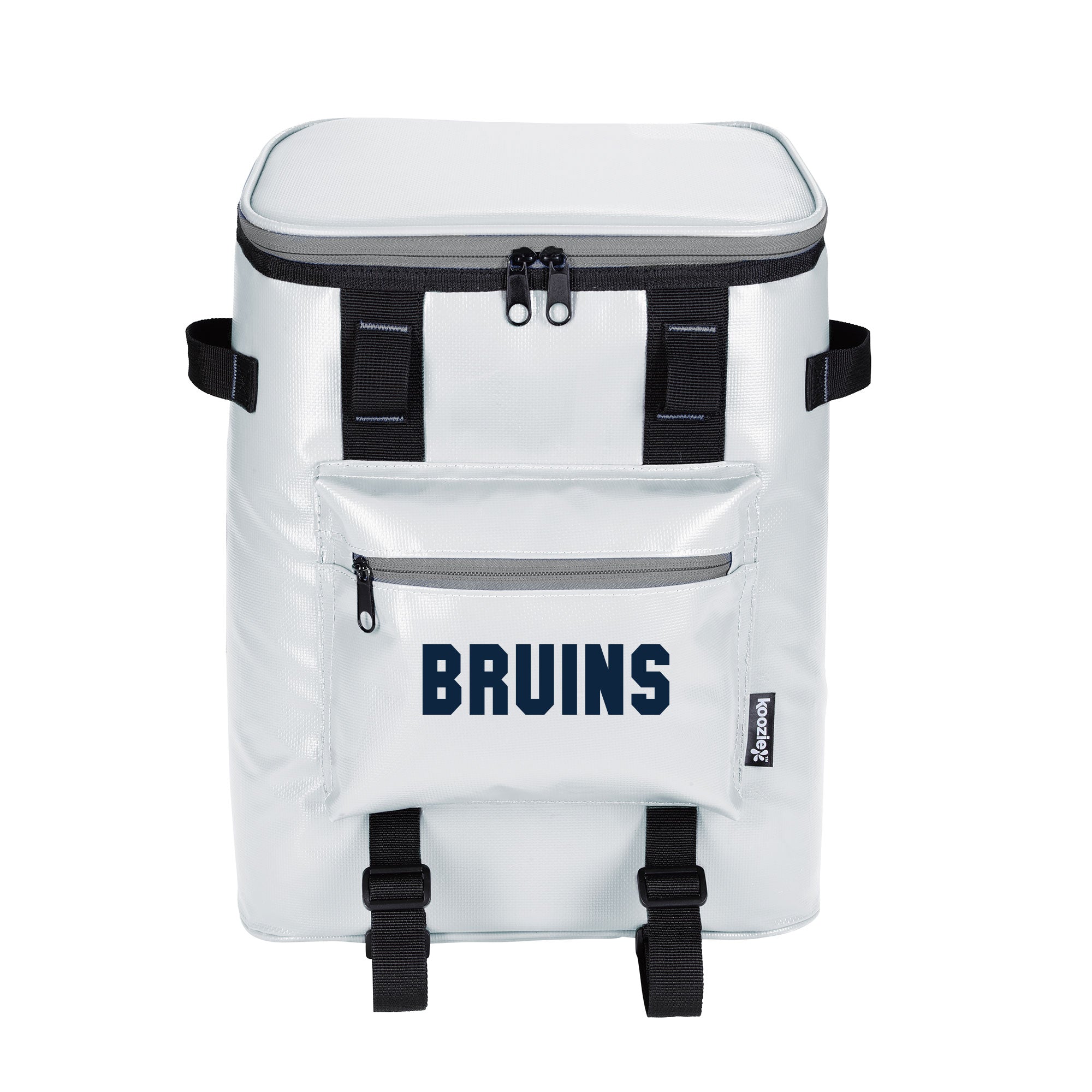 Koozie Olympus White 24 Can Cooler Backpack - BRUINS