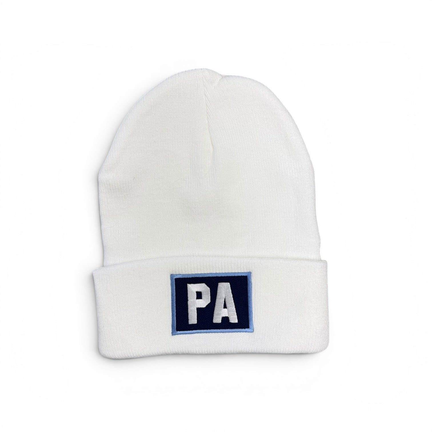 Youth North Pole JR White Cuff Beanie - PA Patch