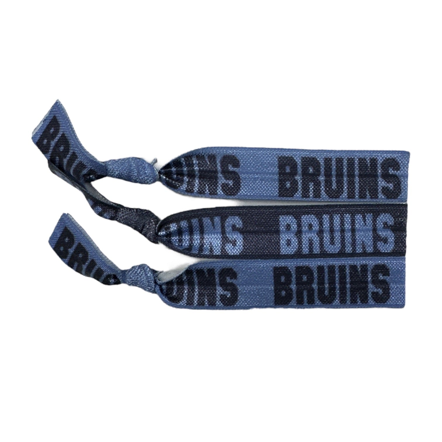 Hair Ties (3 Pack) - BRUINS Block Font