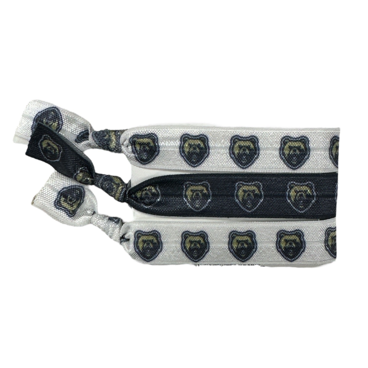 Hair Ties (3 Pack) - Bear Head