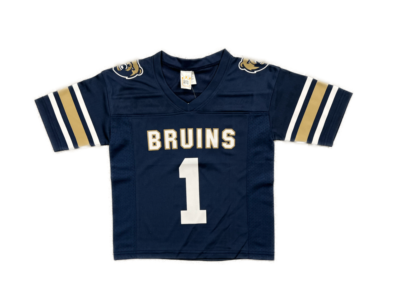 Toddler Boys' Game Day Football Jersey-Navy/Gold