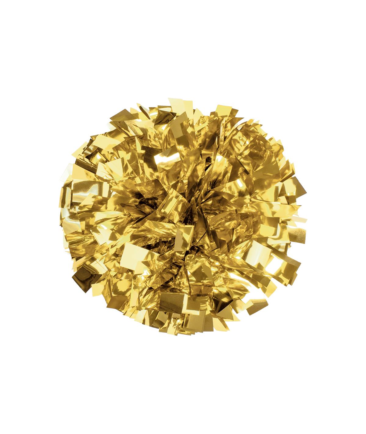Mini Metallic Pom (Gold)