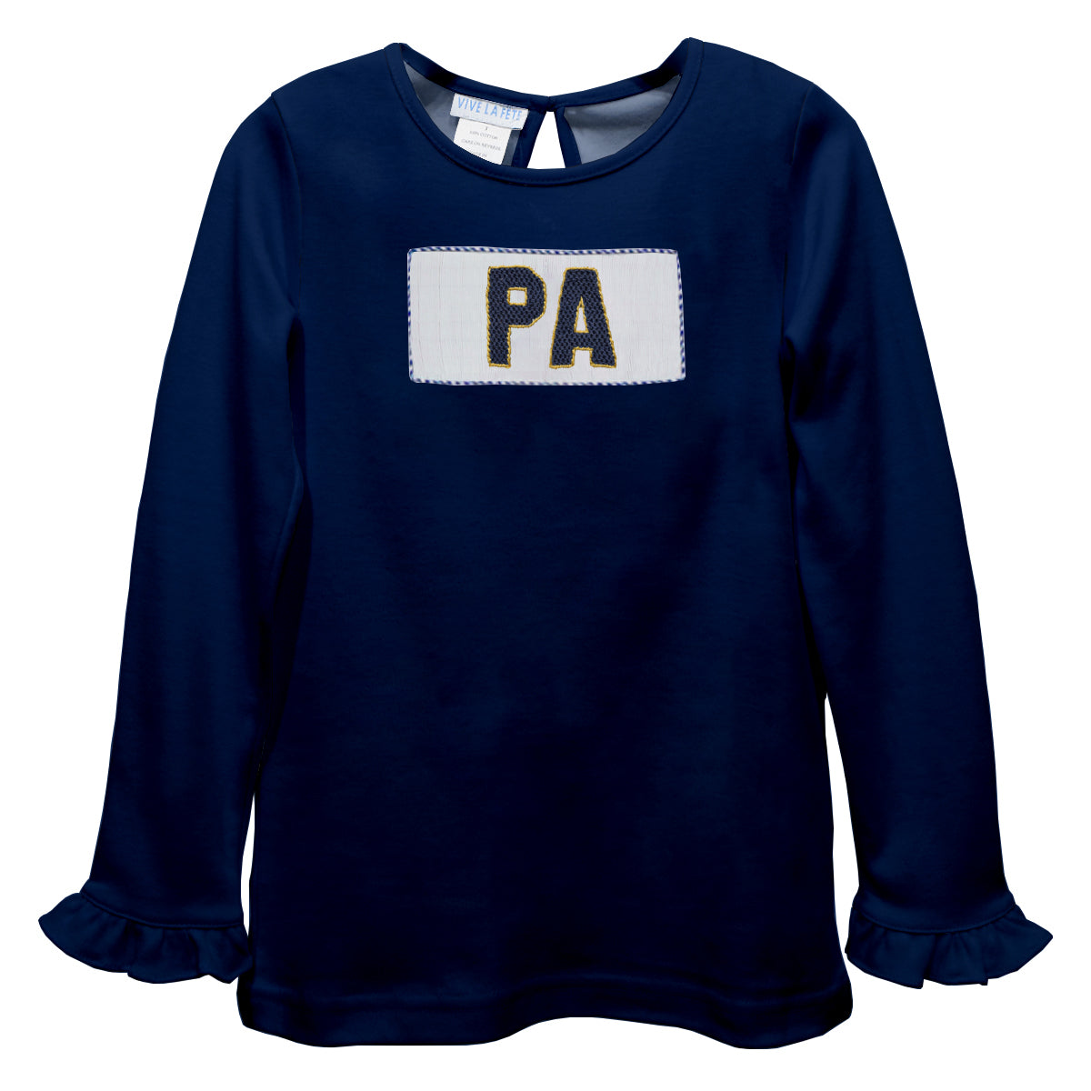 Toddler Girls LS Smocked- PA