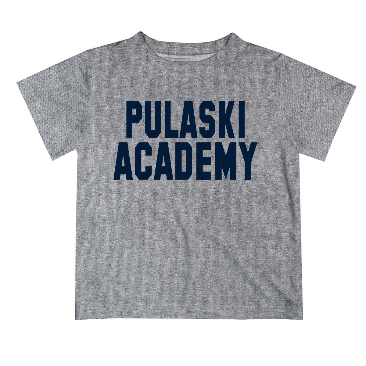 Toddler Boys' Heather Grey Drifit Tee - PULASKI ACADEMY