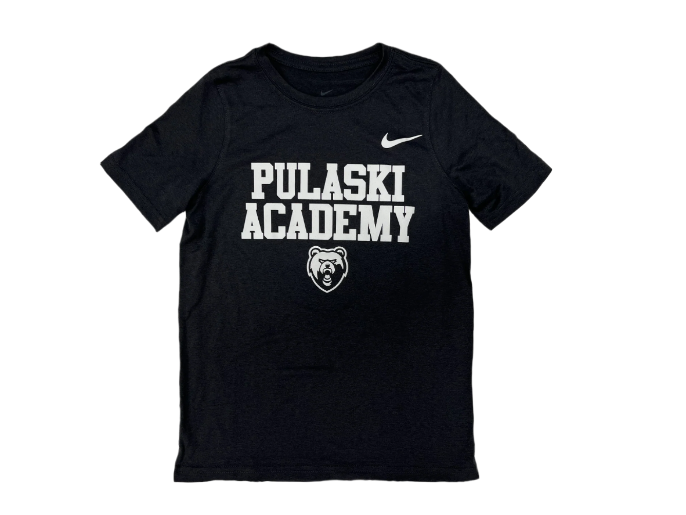 Boys' Nike Legend SS Tee - Anthrac - PA/BearHead