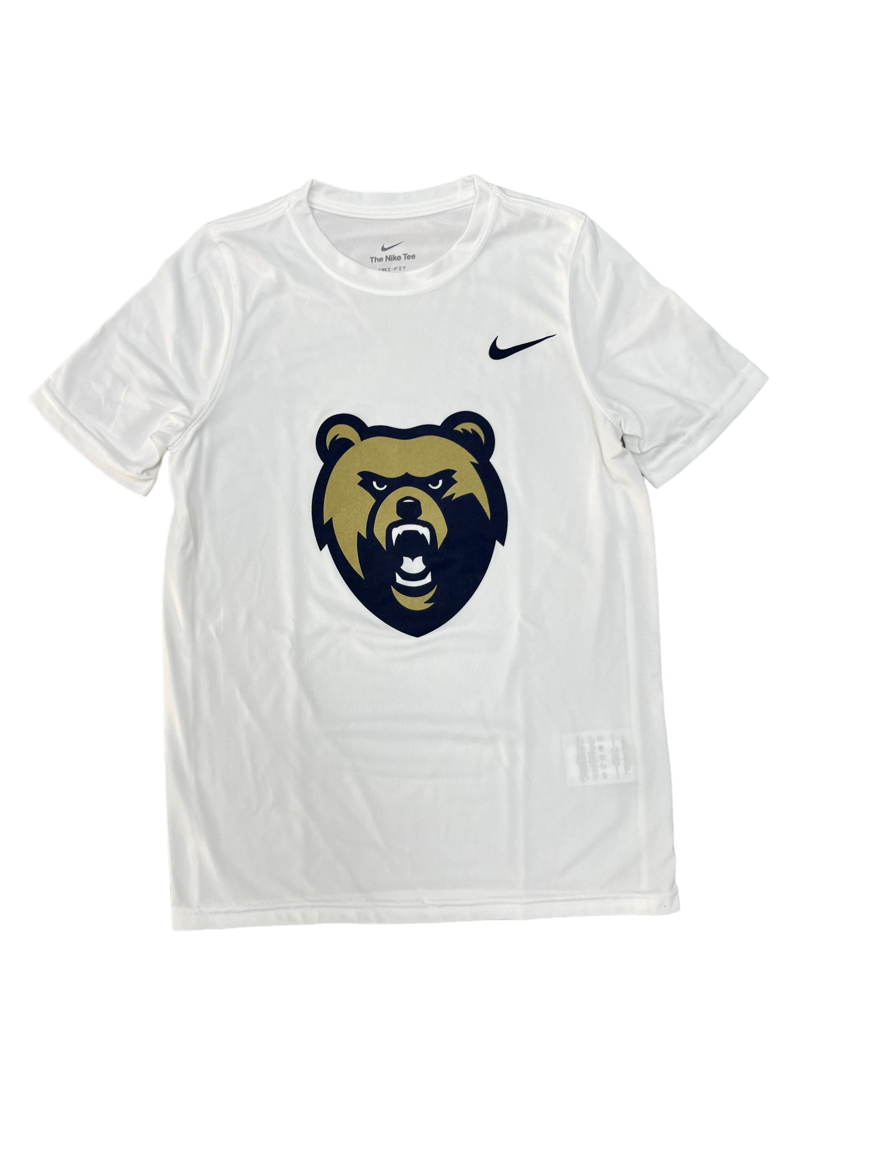 Boys' Nike Legend SS Tee - White - BearHead