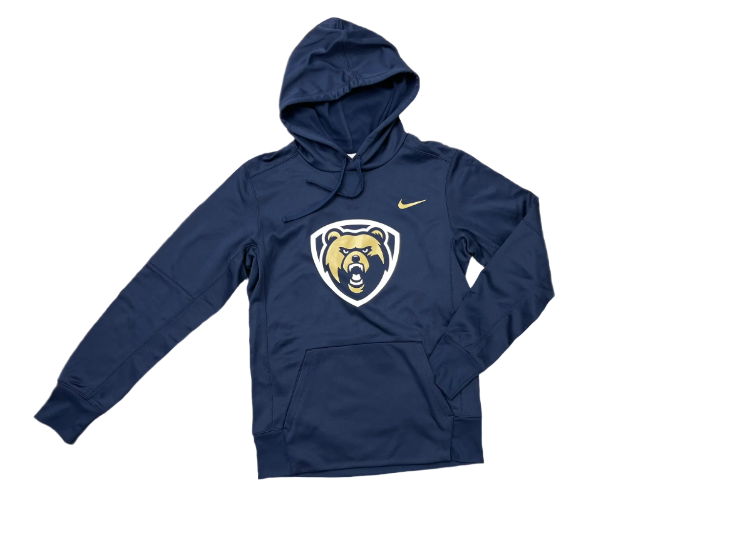 Men's Nike Therma PO Hoodie Navy - BearShield