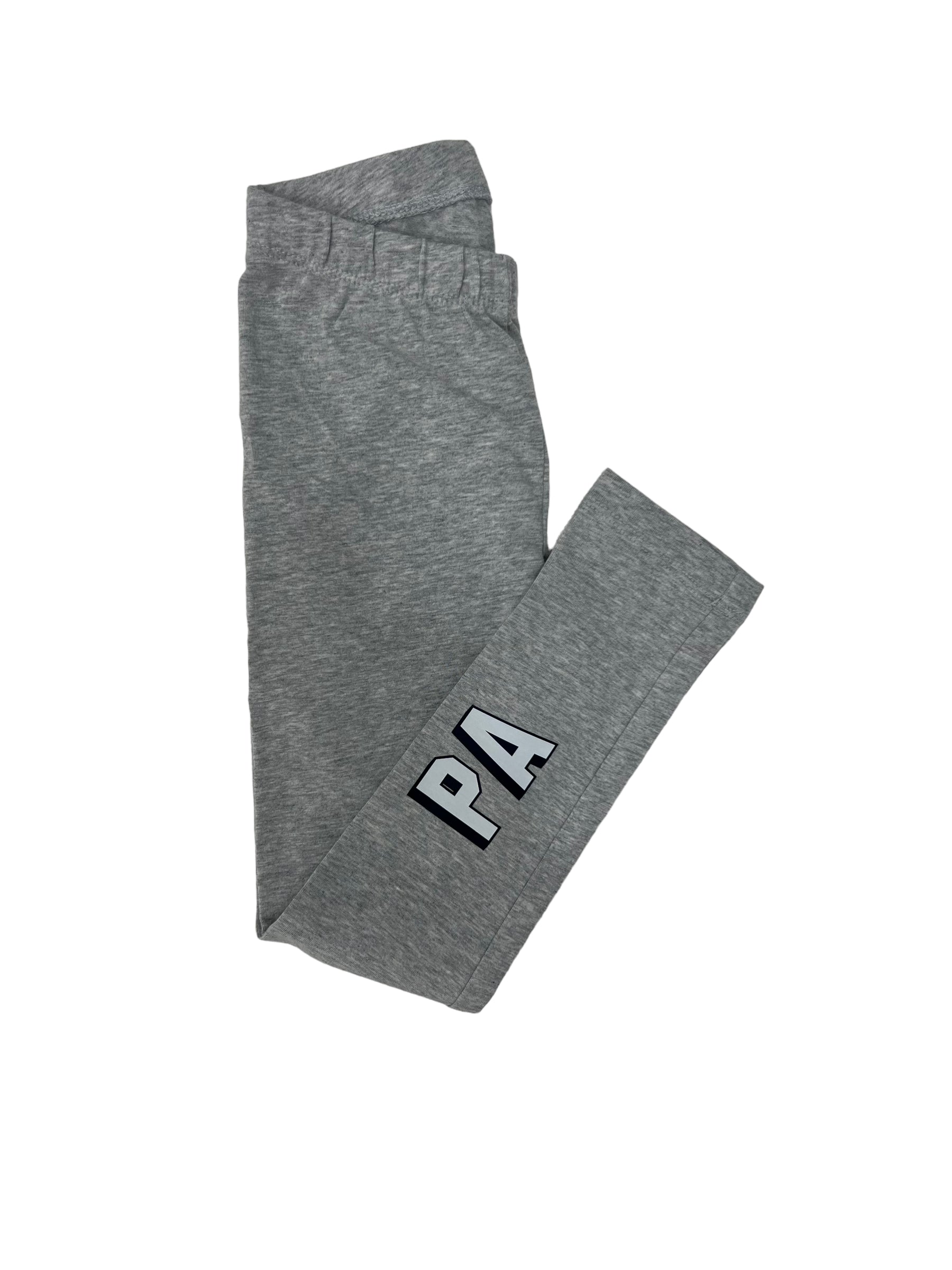 Girls' Solid Leggings - Grey - PA
