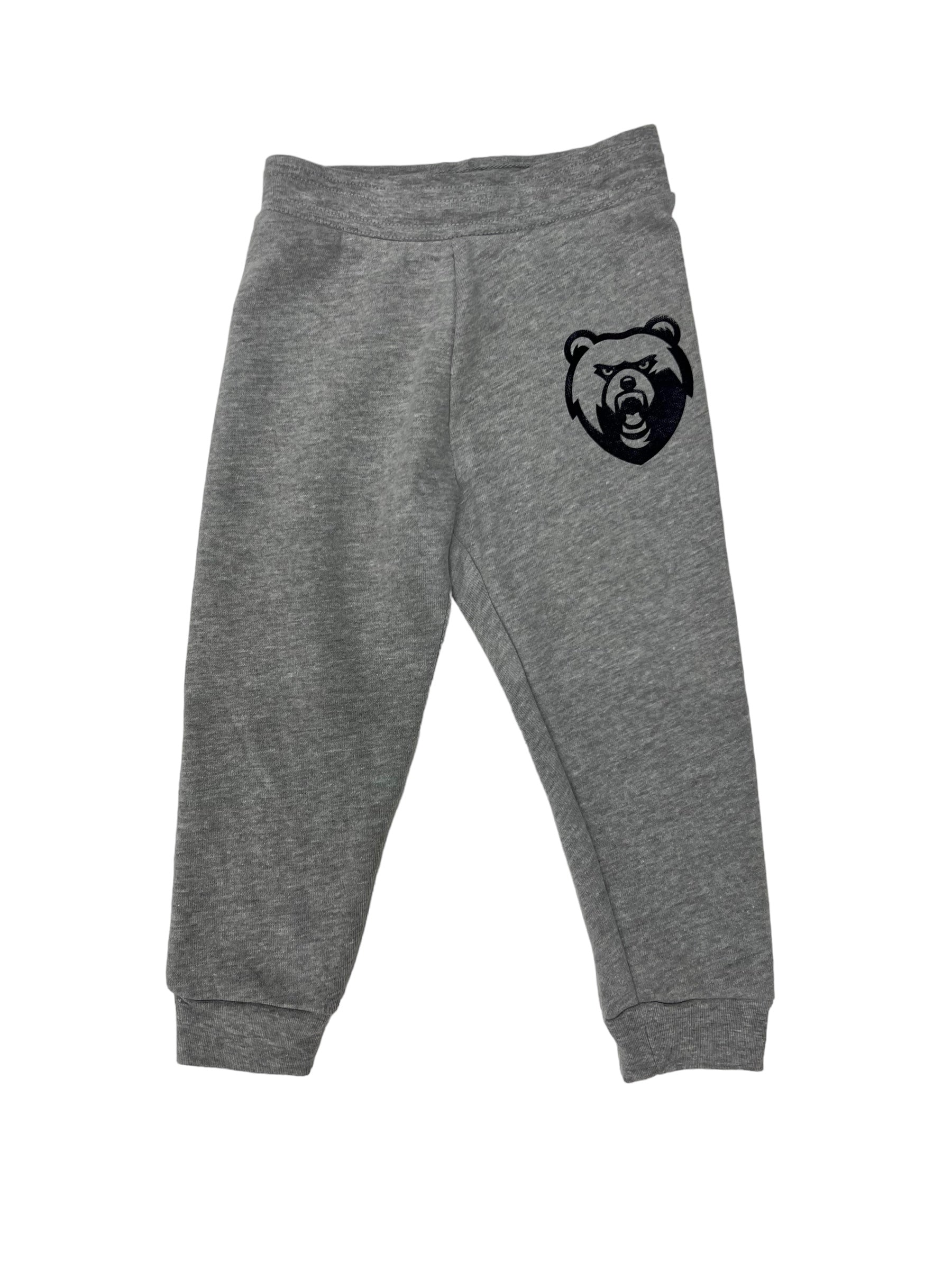 Toddler B+C Jogger - Hth Grey - Bear Head