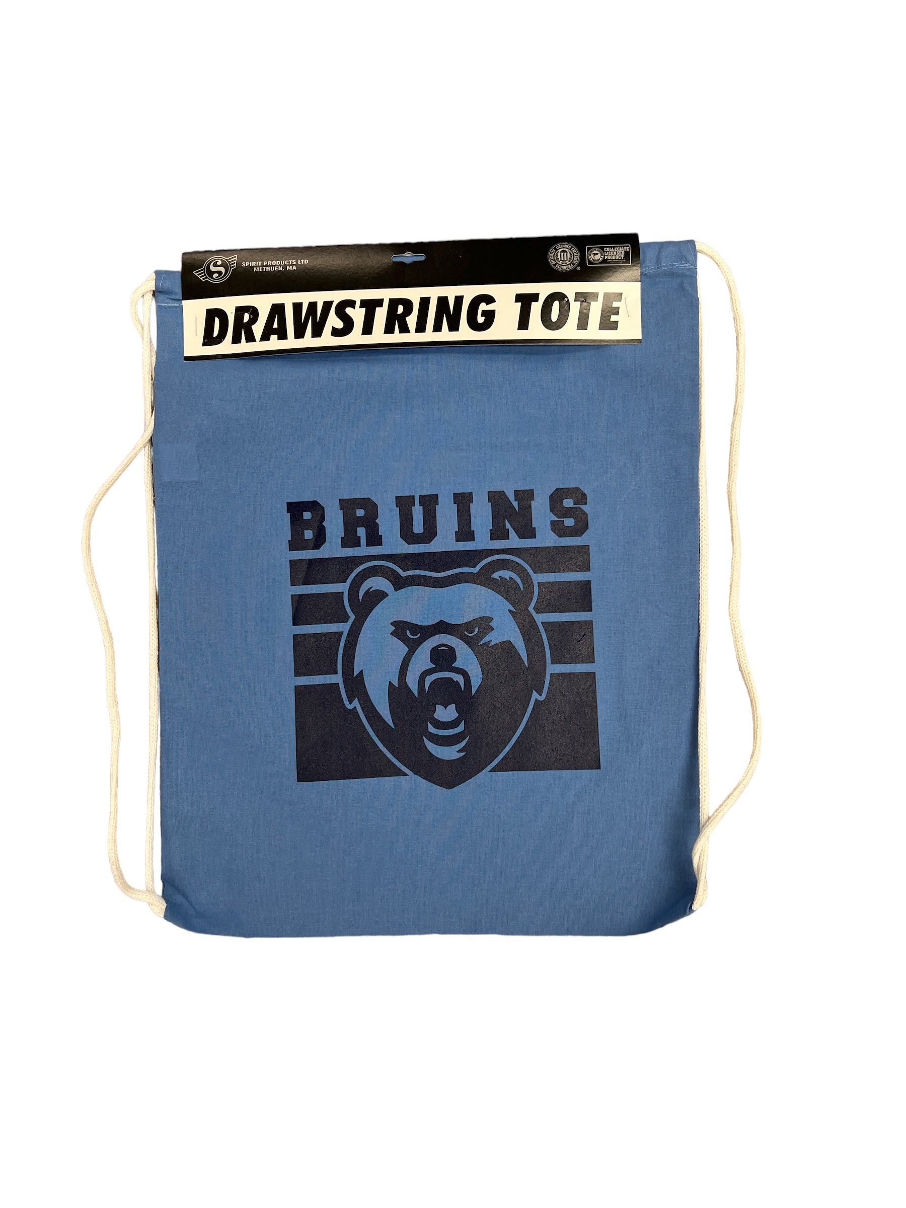 Bag - Drawstring Cotton Carolina Blue Backsack