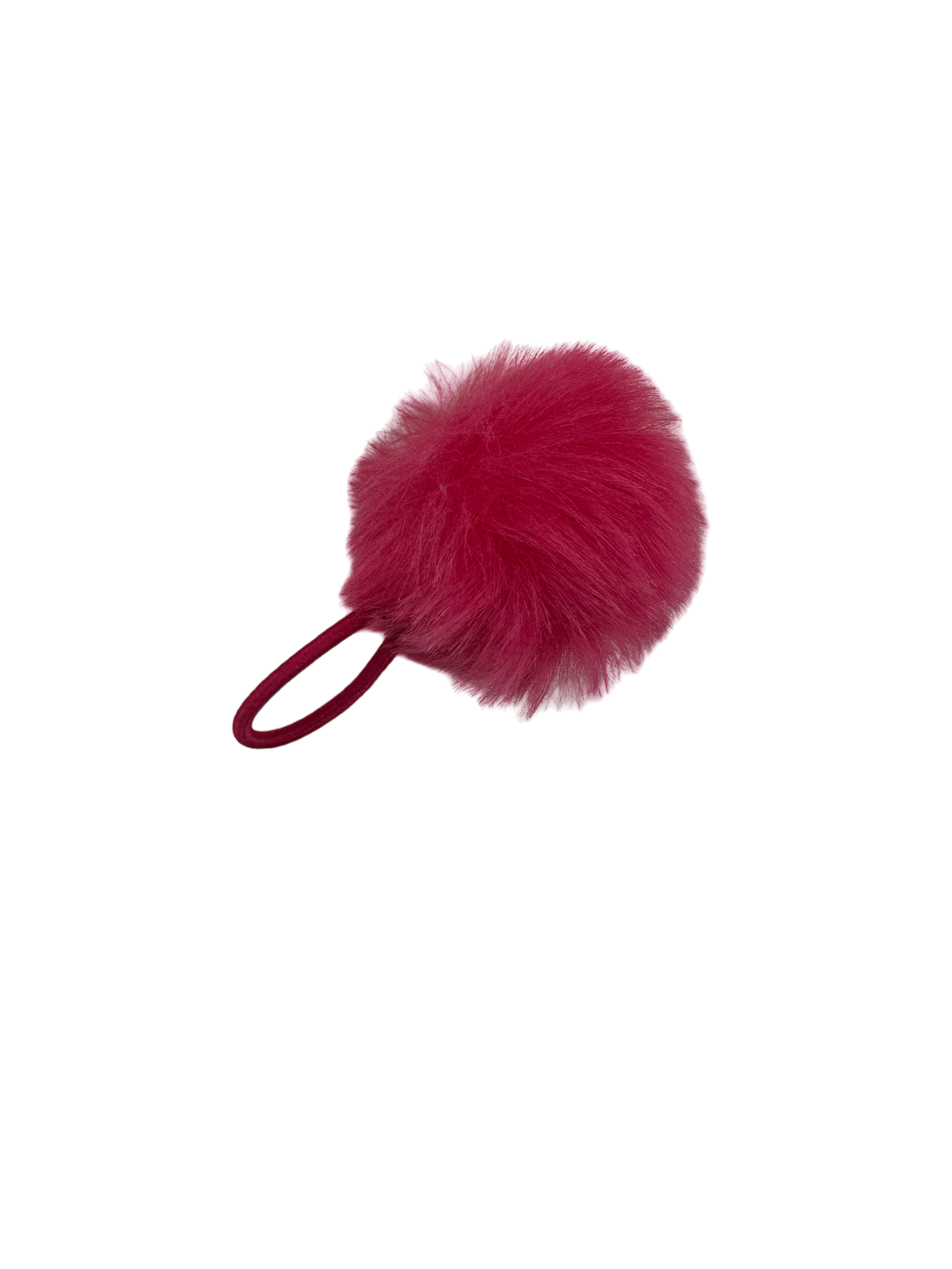 Hair Girls' Pom Pom Ponytail Holder