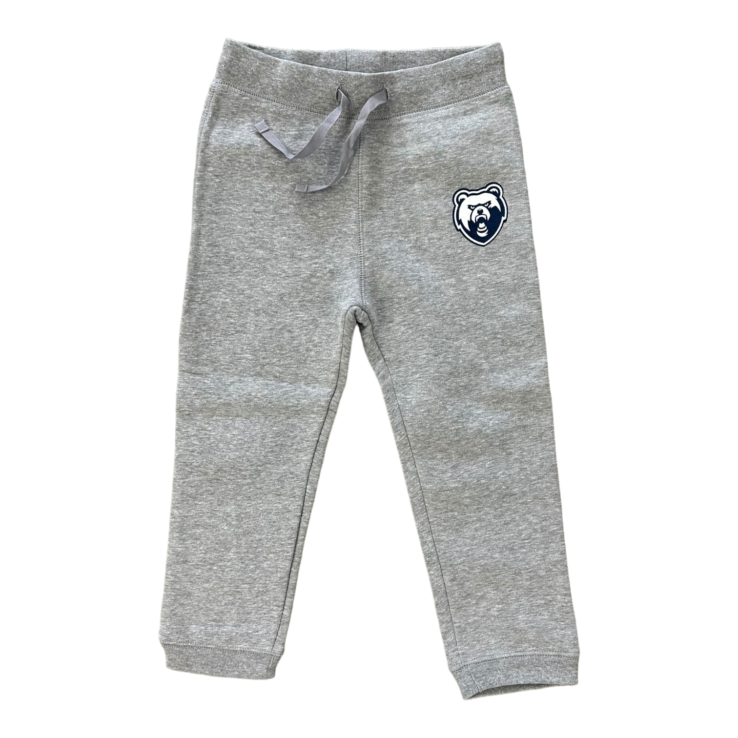 Toddler Garb Grey Sweatpants - Bear Head