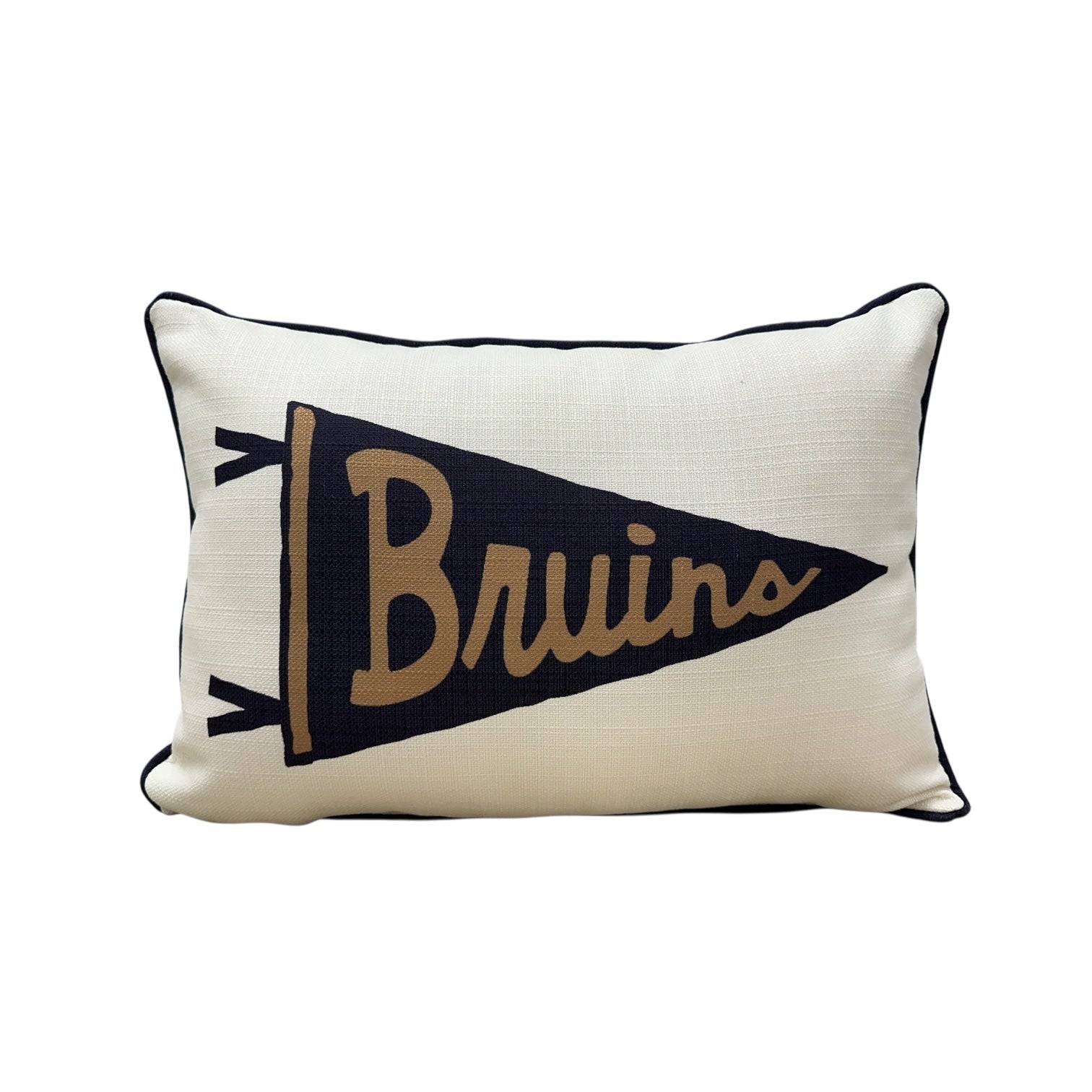 Bruins Pennant Canvas Pillow (Indoor/Outdoor) (13" X 20")