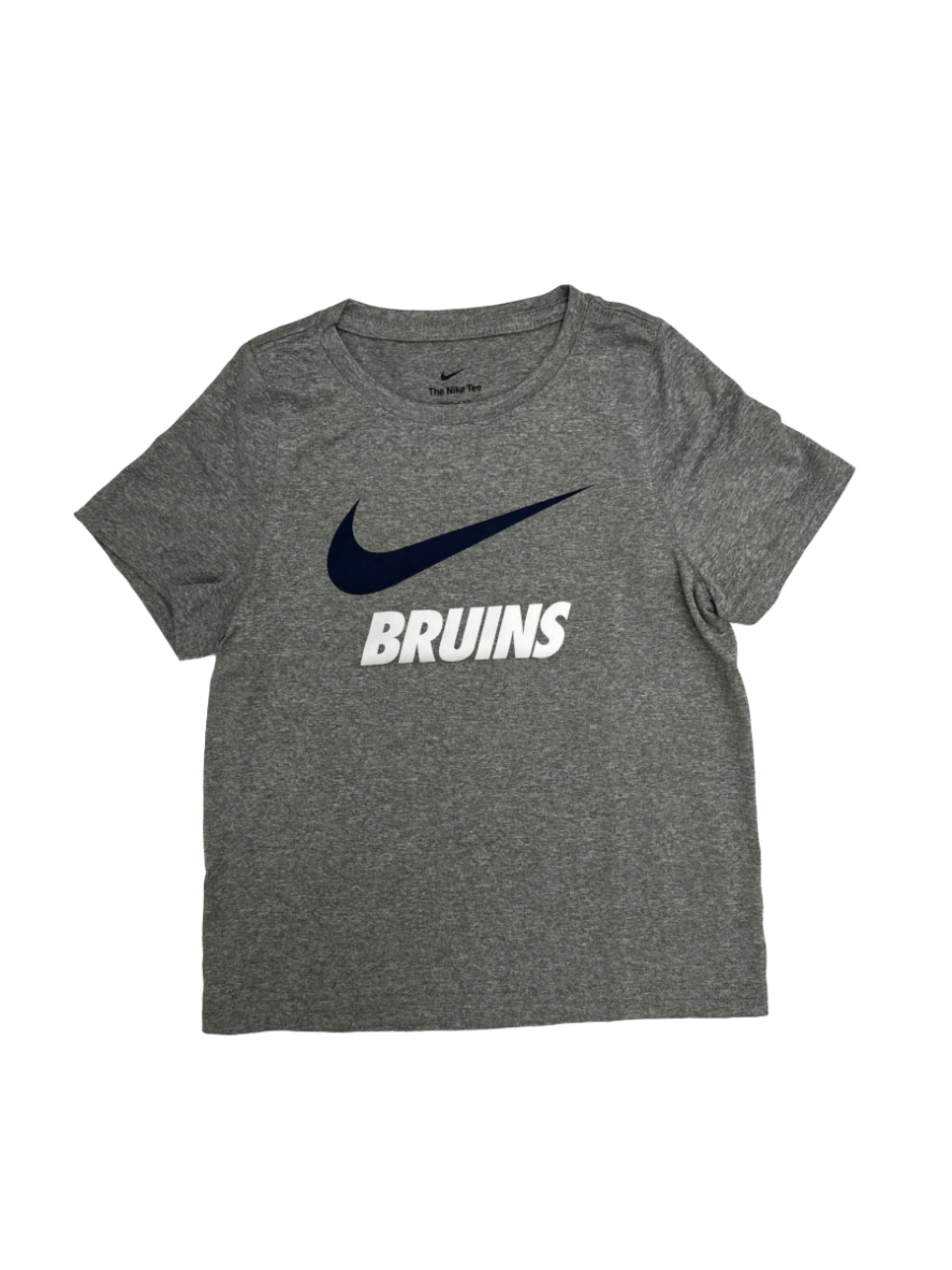 Toddler Boys' Nike Legend SS Tee - Dk Hthr - Navy Swoosh/BRUINS