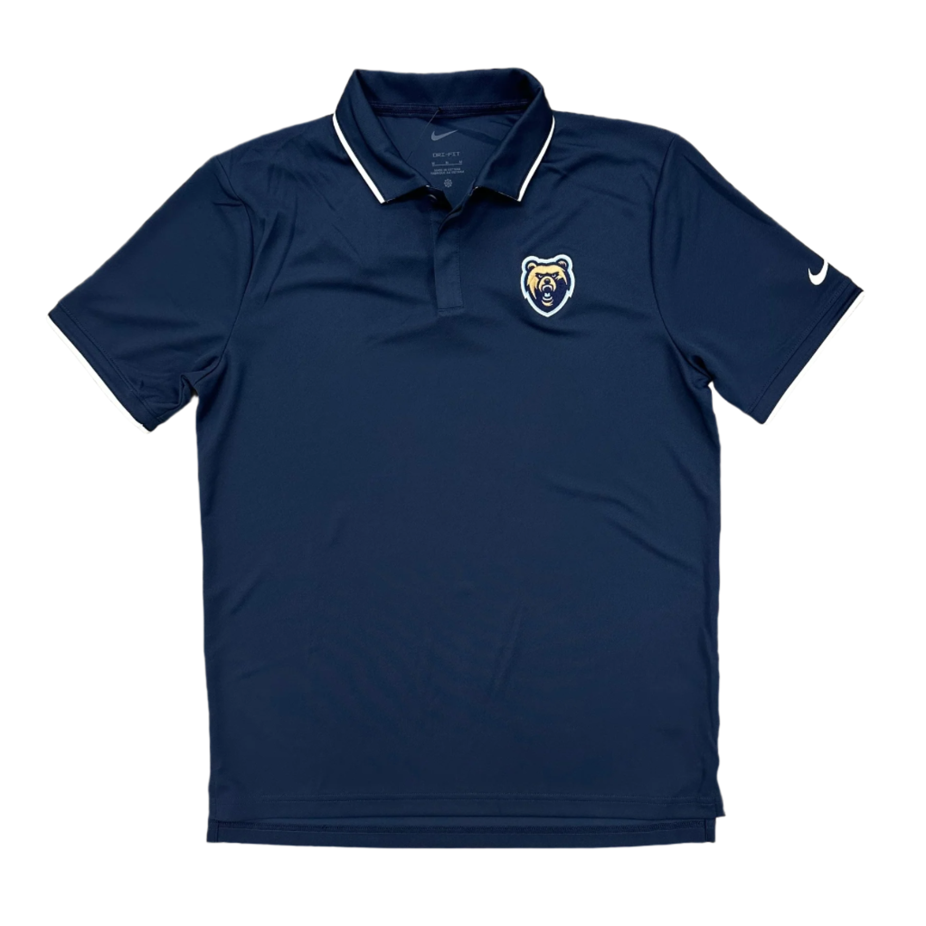 Men's Nike UV Collegiate Polo - Navy - BearHead