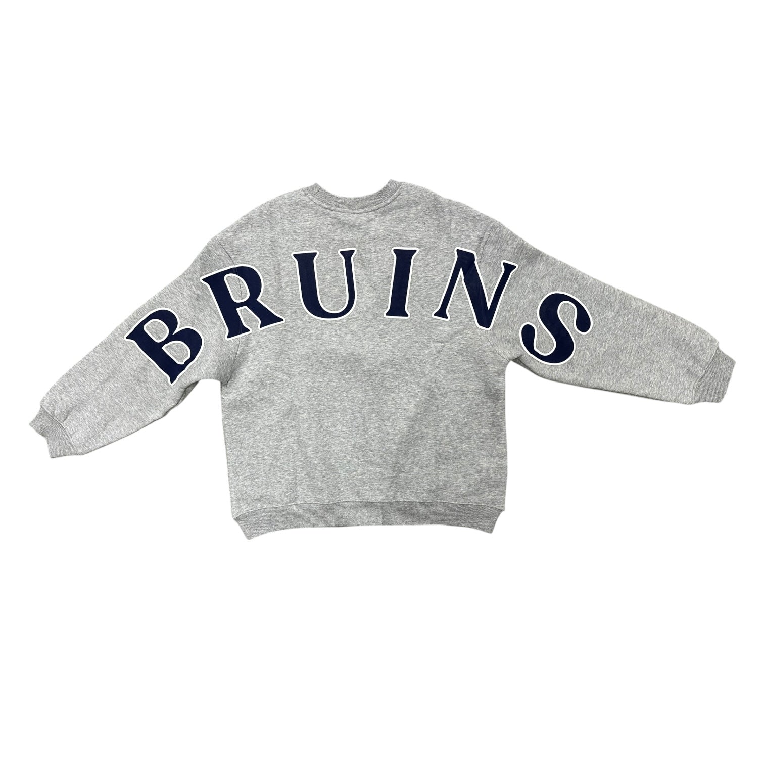 Women's Hype & Vice Oversized Crewneck - PA/BRUINS (Embroidered)