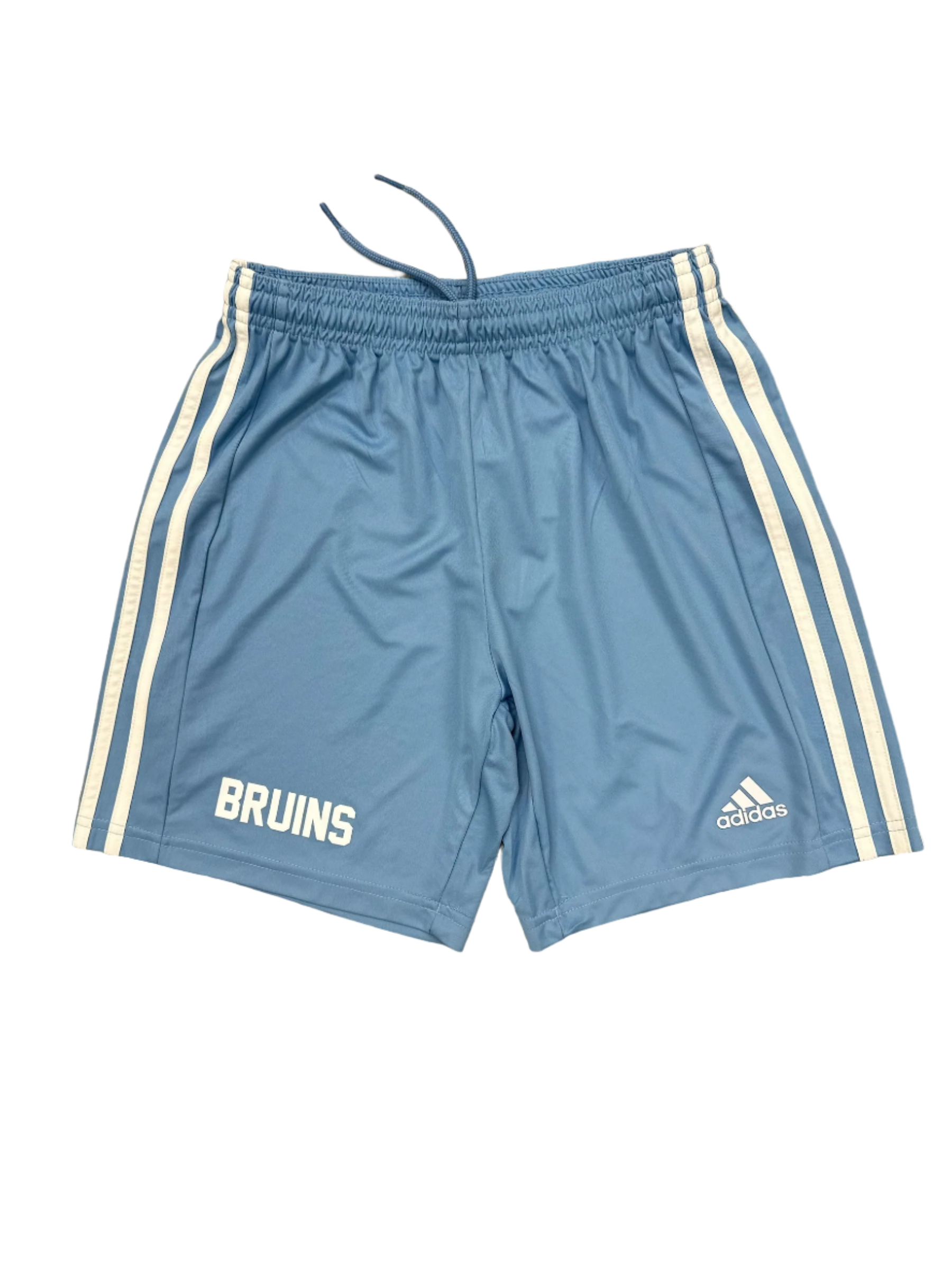 Boys Adidas Light Blue Squad Shorts - BRUINS