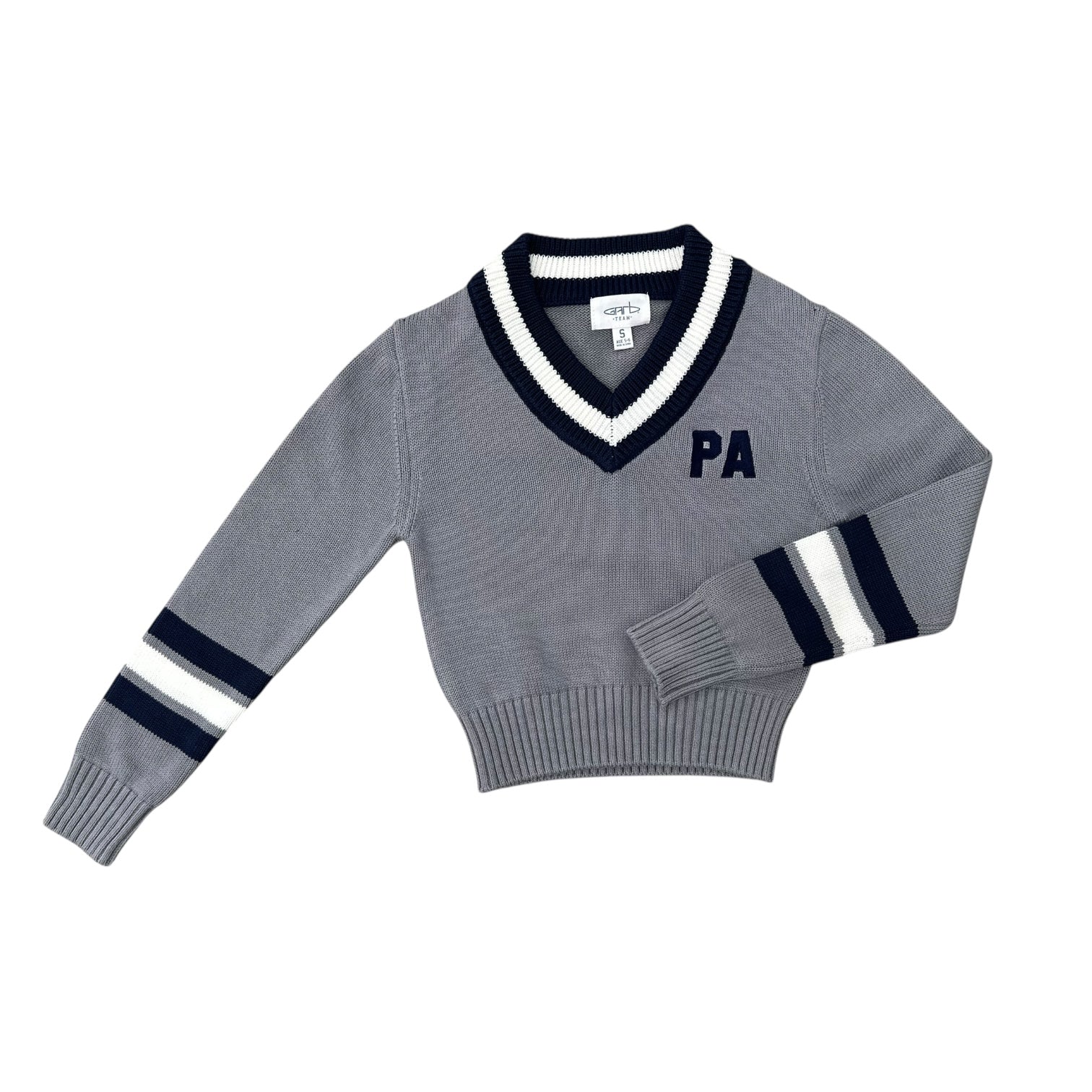 Girls' Garb V-Neck Sweater - Left Chest PA (Embroidery)