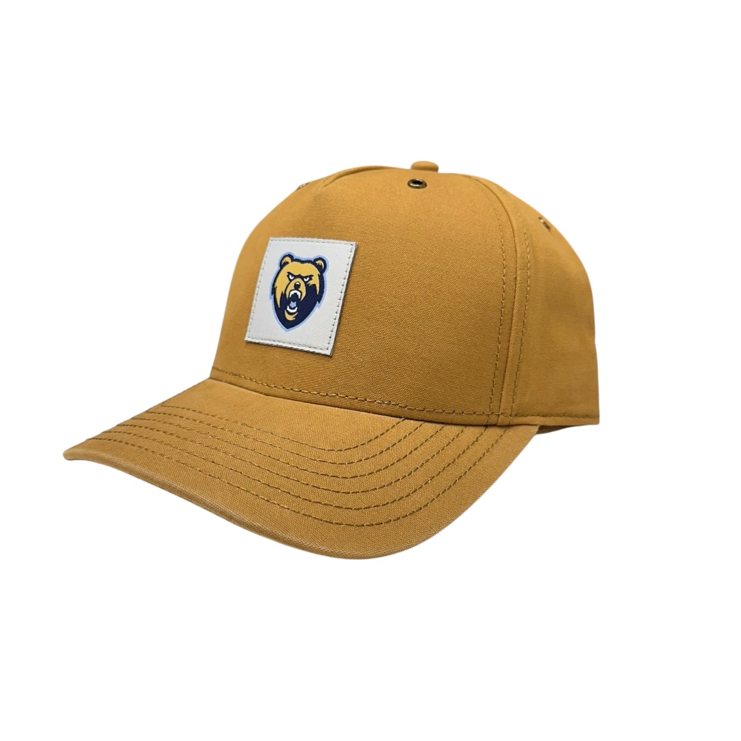 Richardson Solid Wheat Burnside Hat - Bear Patch