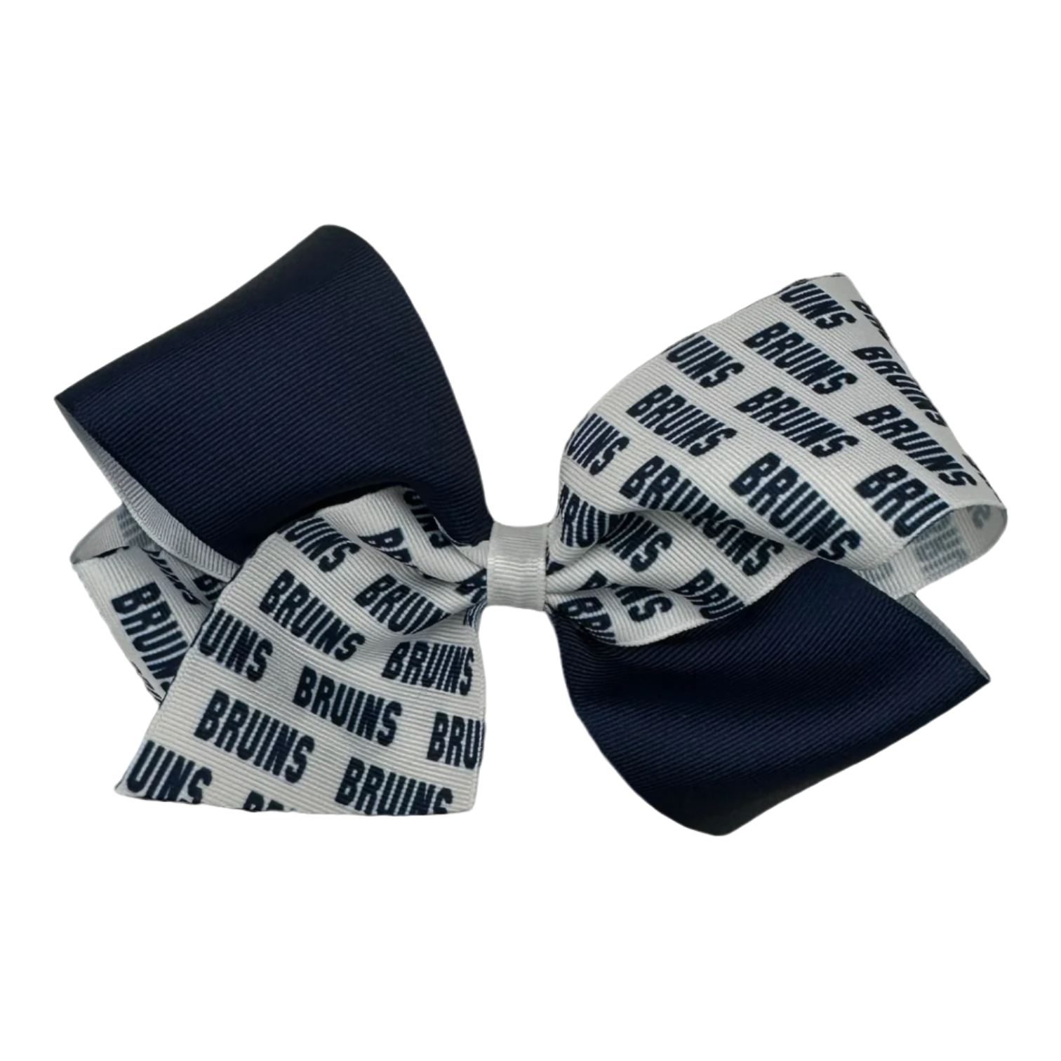 Spirit Cheer Bow Barrette (Medium) - BRUINS Repeat