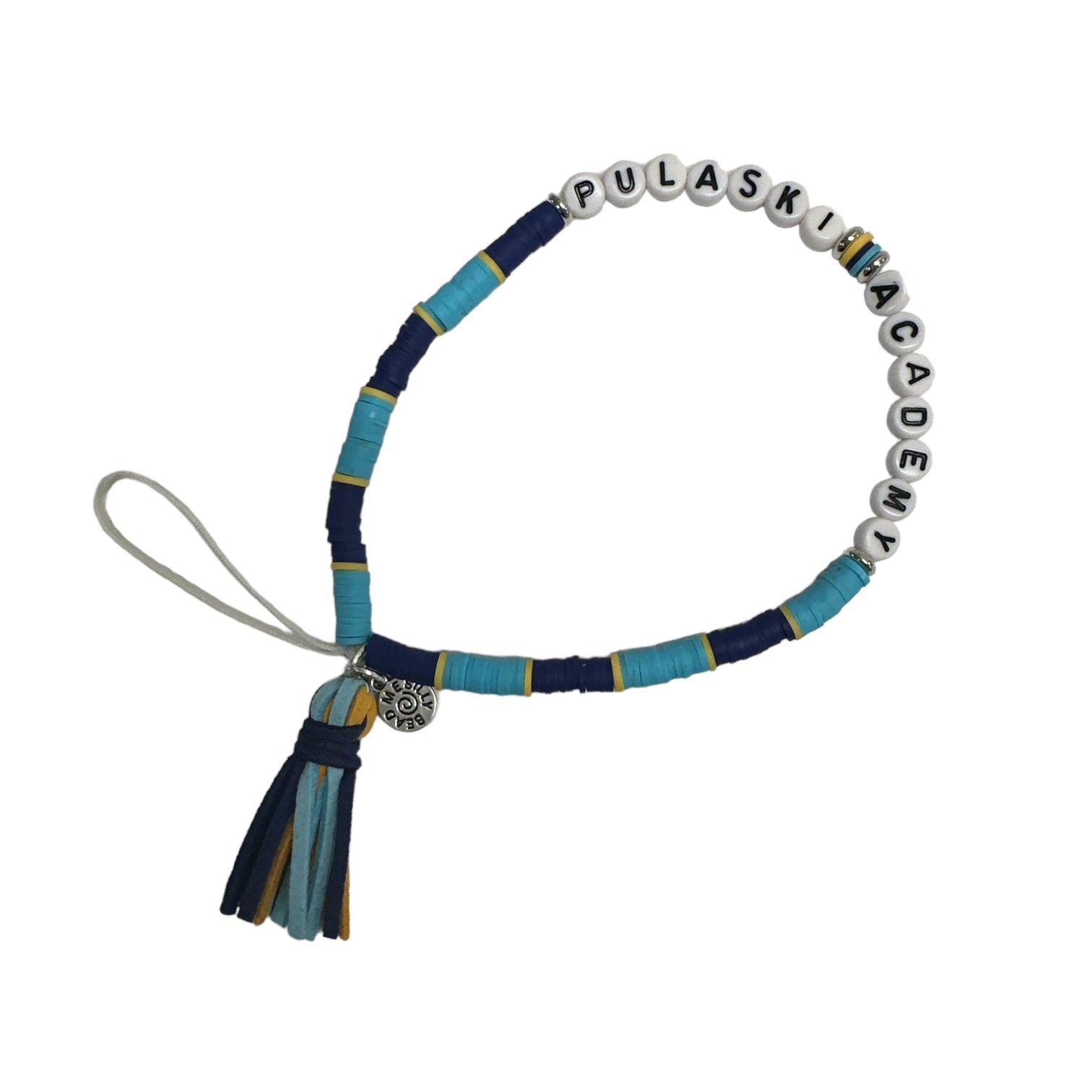 Spirit Cell Phone Beaded Strap - PULASKI ACADEMY