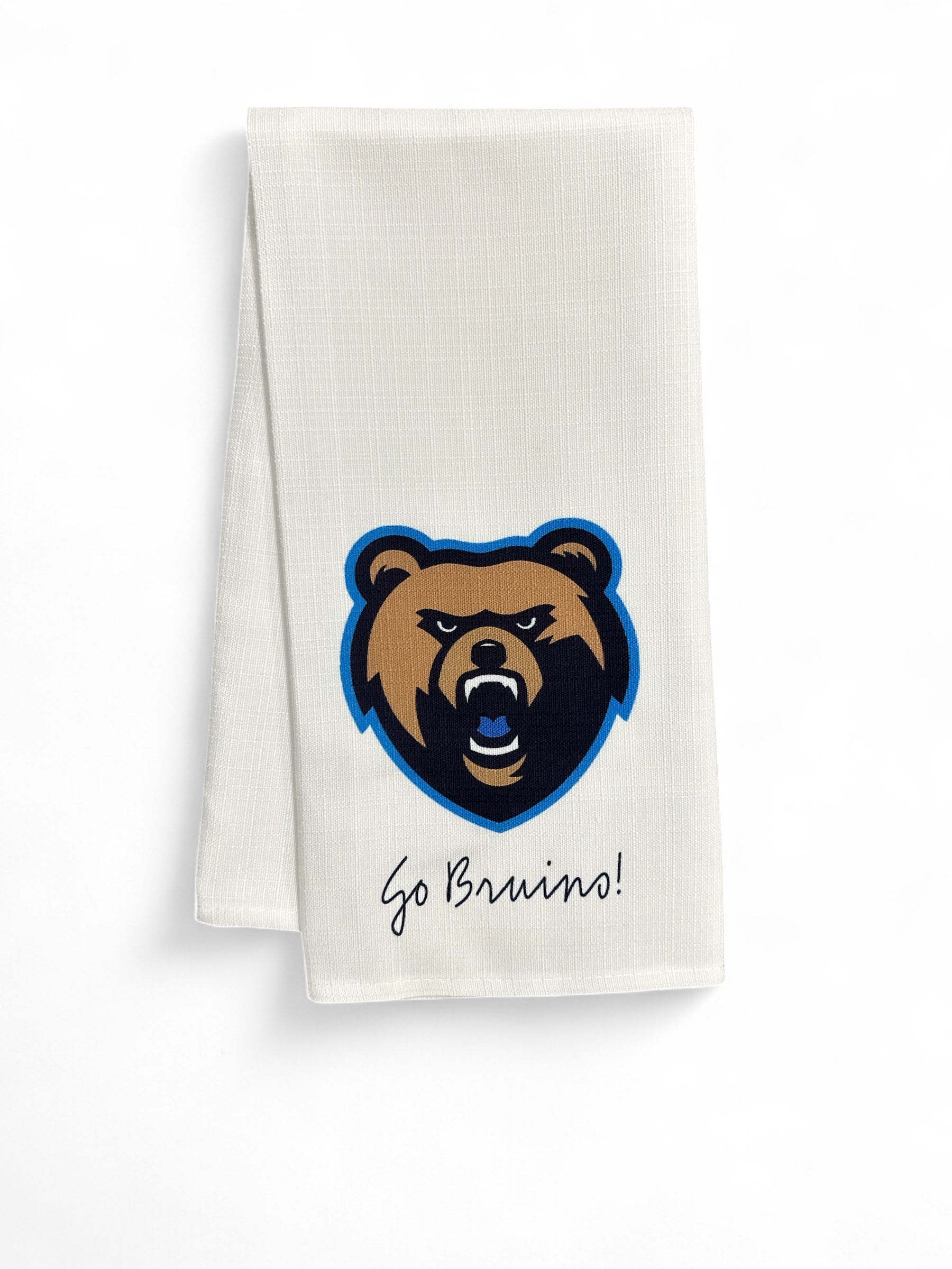 Tea Towel - Bear Head/Go Bruins