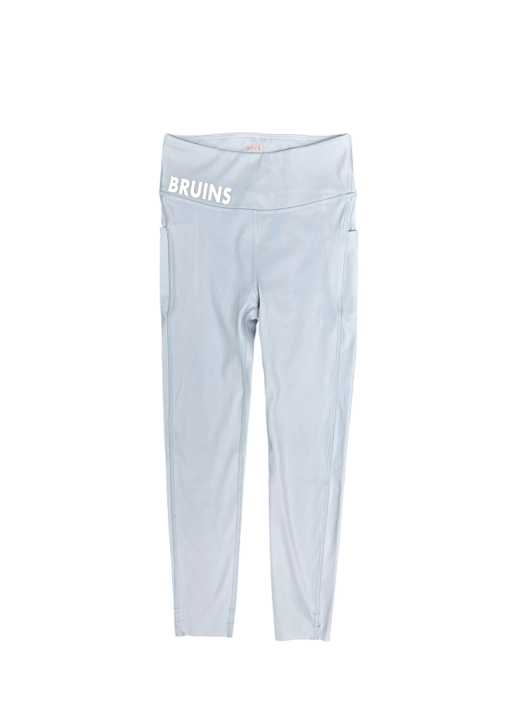 Girls' Light Blue Yoga Pants w/ Pockets - BRUINS