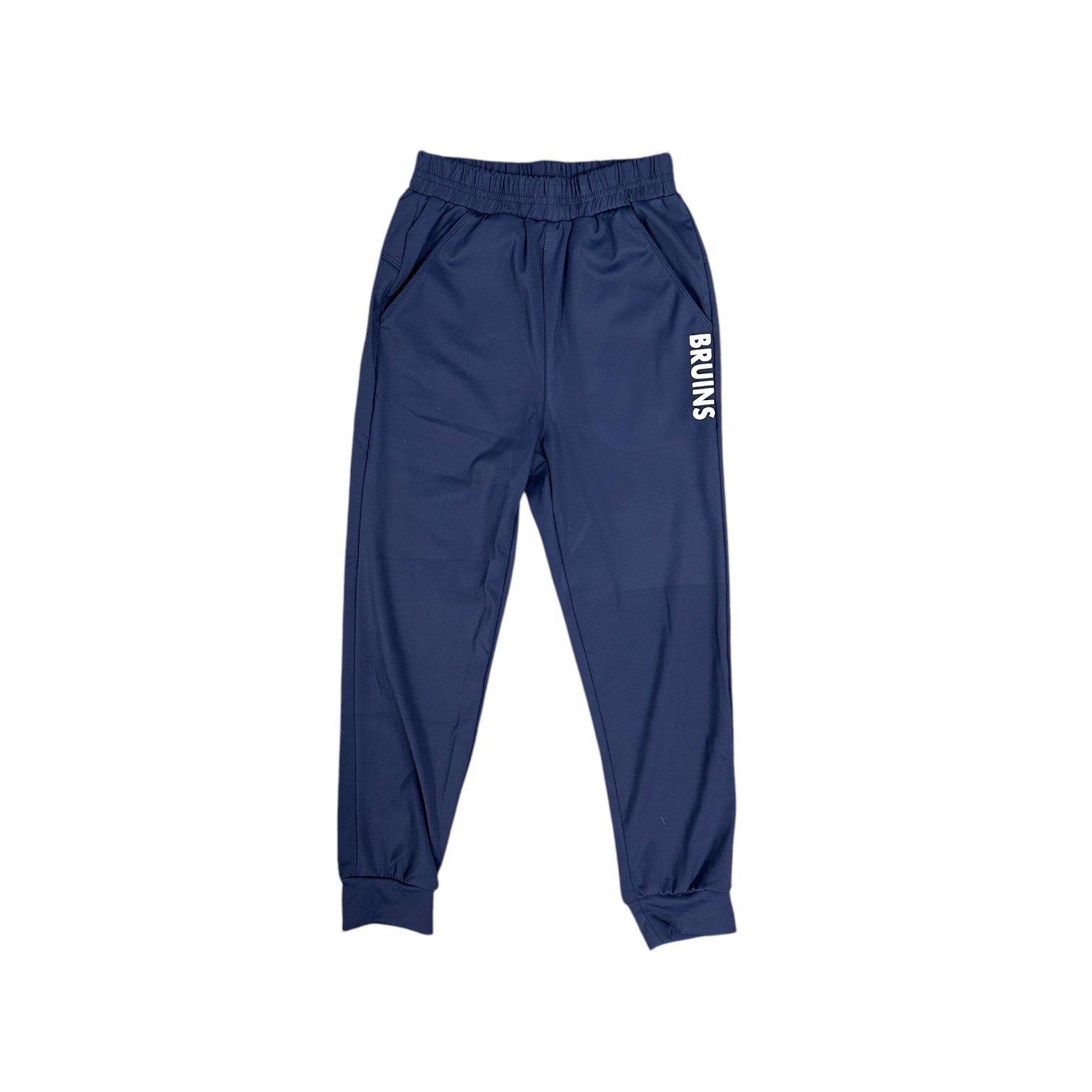 Youth Girls' Athletic Joggers - Navy - BRUINS