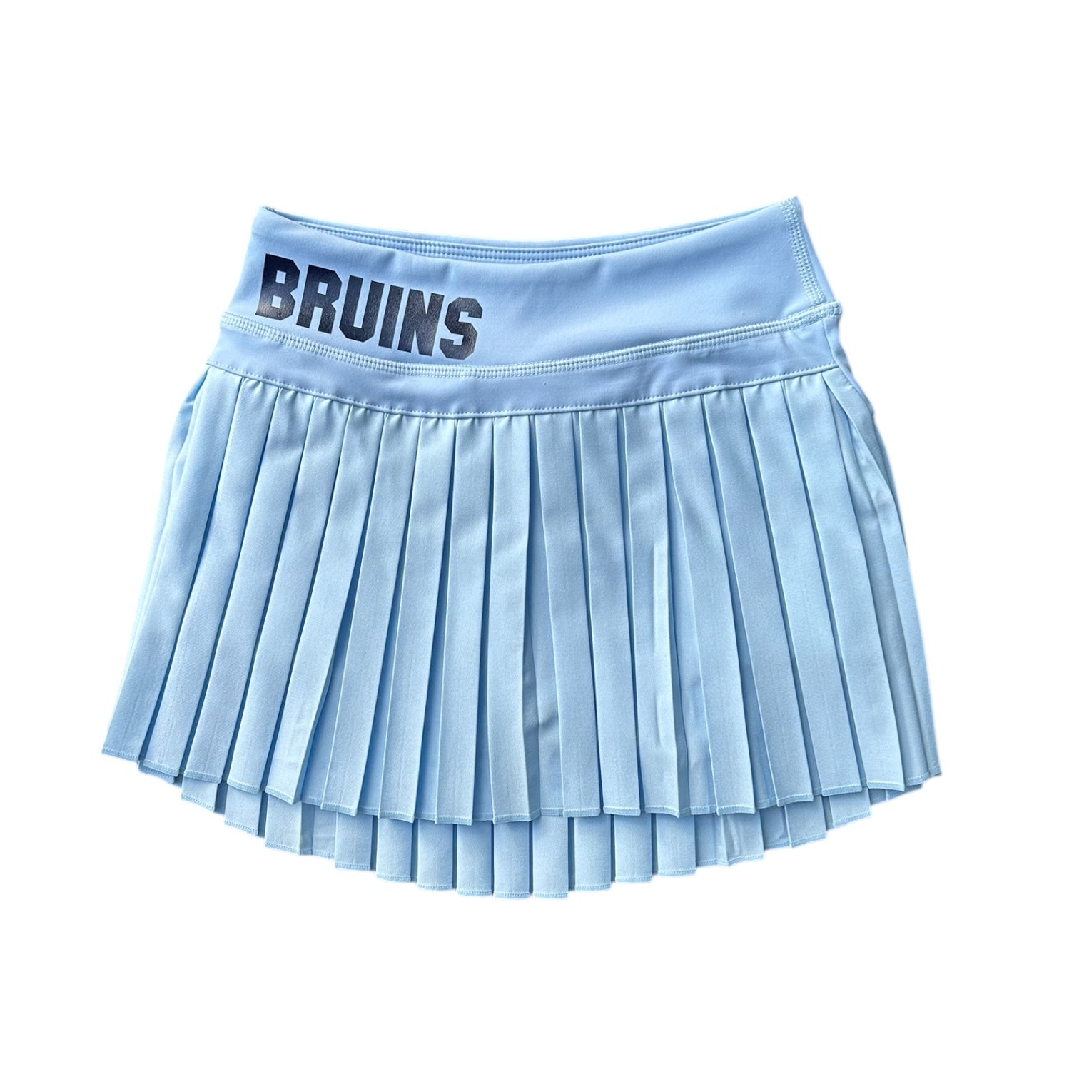 Girls' Pleated Skort - Light Blue - Block BRUINS