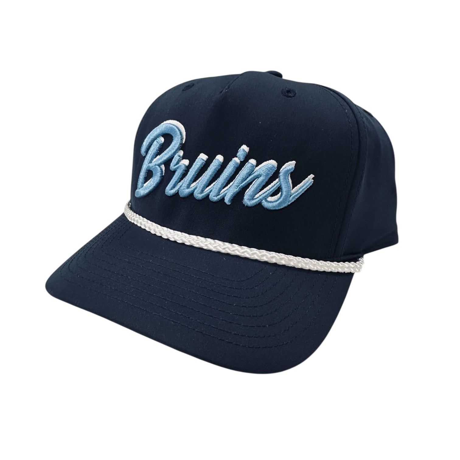Richardson Navy Classic Rope Hat - BRUINS Script