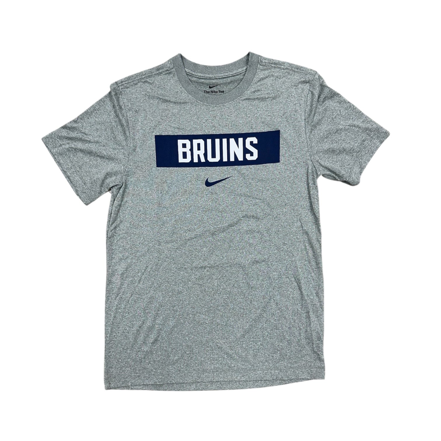 Men's Nike Legend SS Dark Heather Tee - BRUINS block