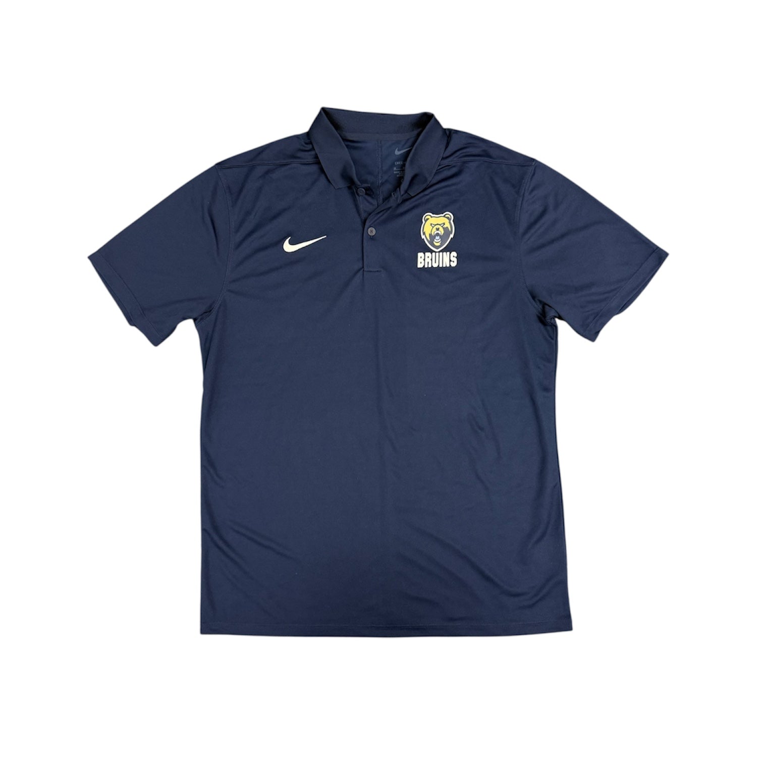 Men's Nike Varsity Navy Polo - Bear/BRUINS