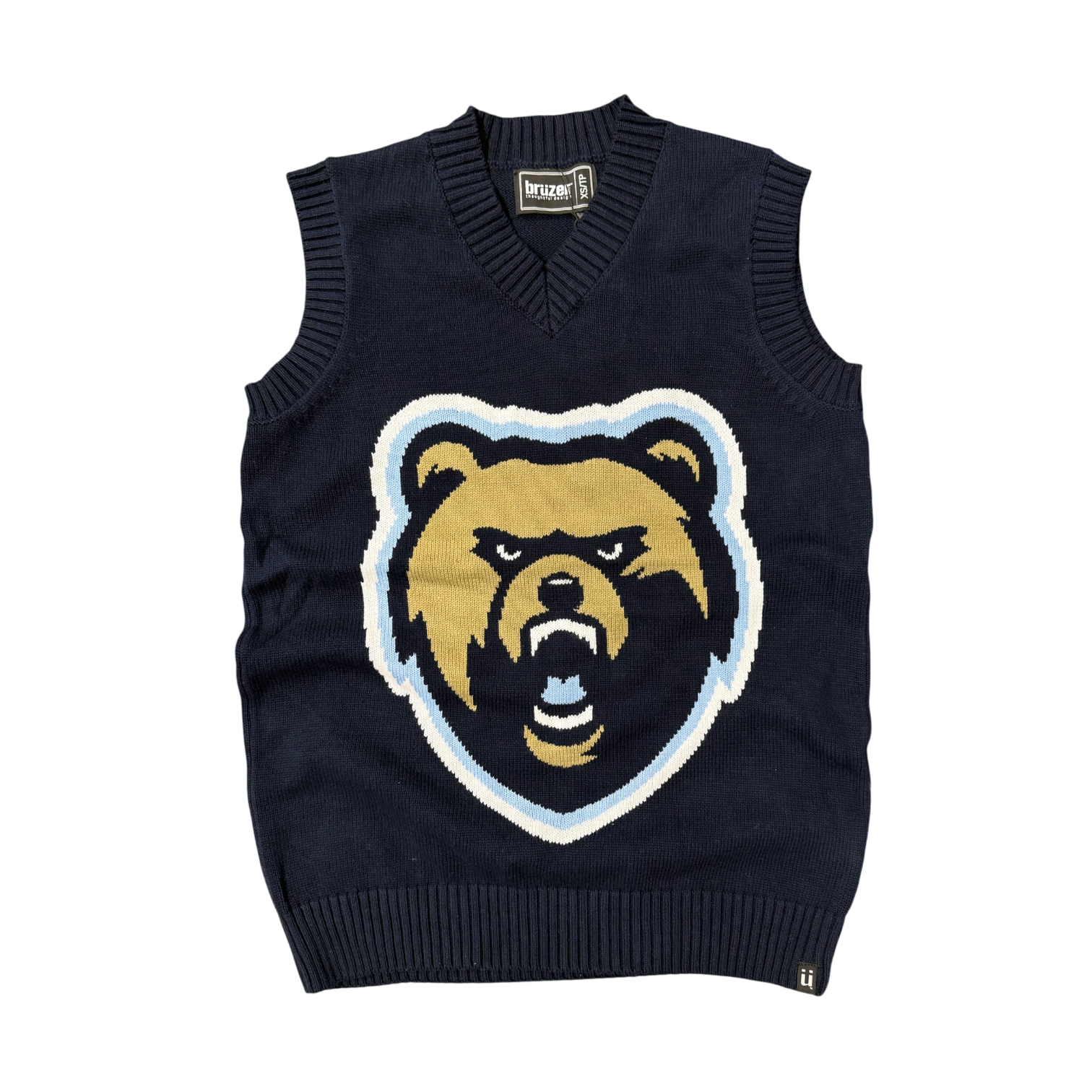 Prep Sweater Vest - Bear Head