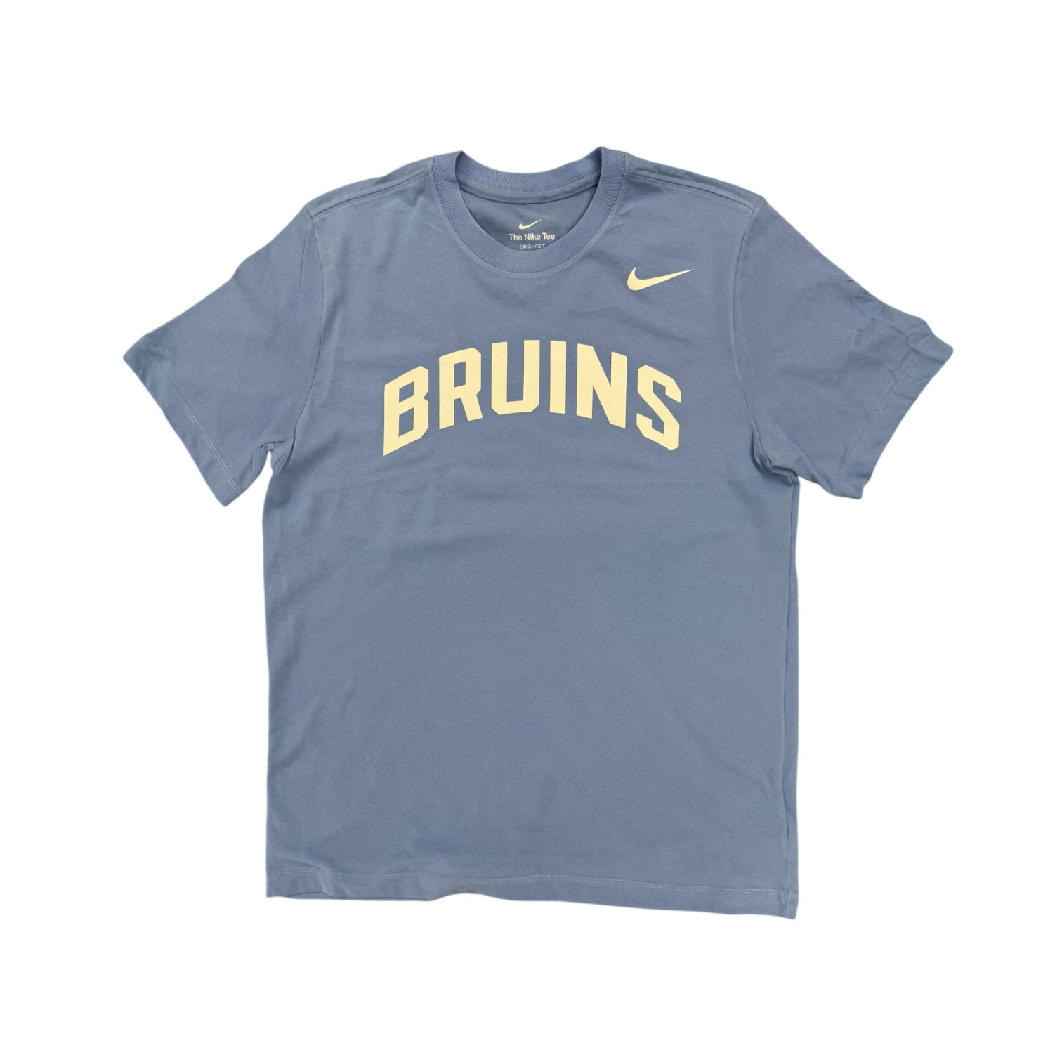 Men's Niki Dri-fit Cotton Valor Blue Tee - BRUINS