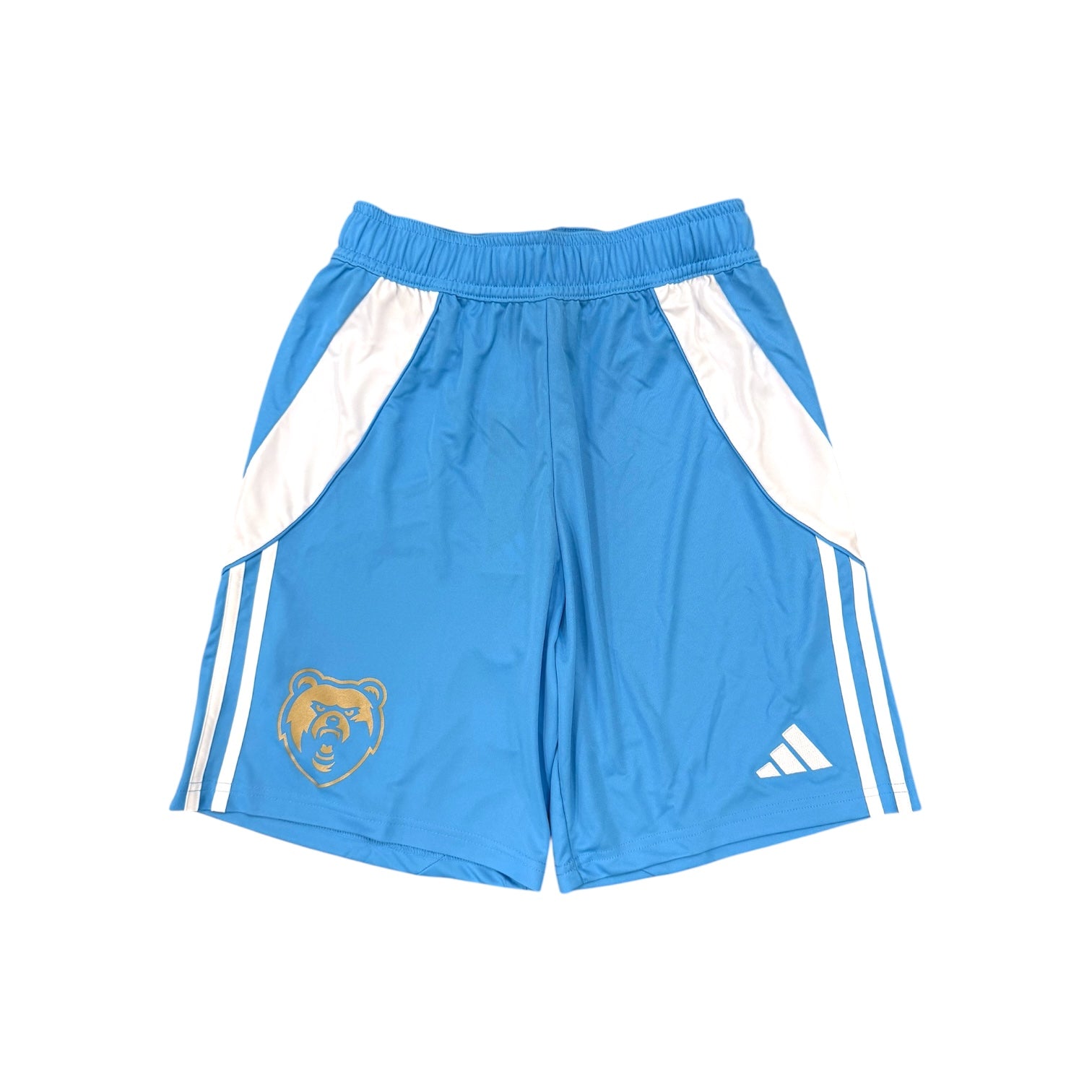 Men's Adidas Tiro 25 Light Blue Short - Gold Bear Head