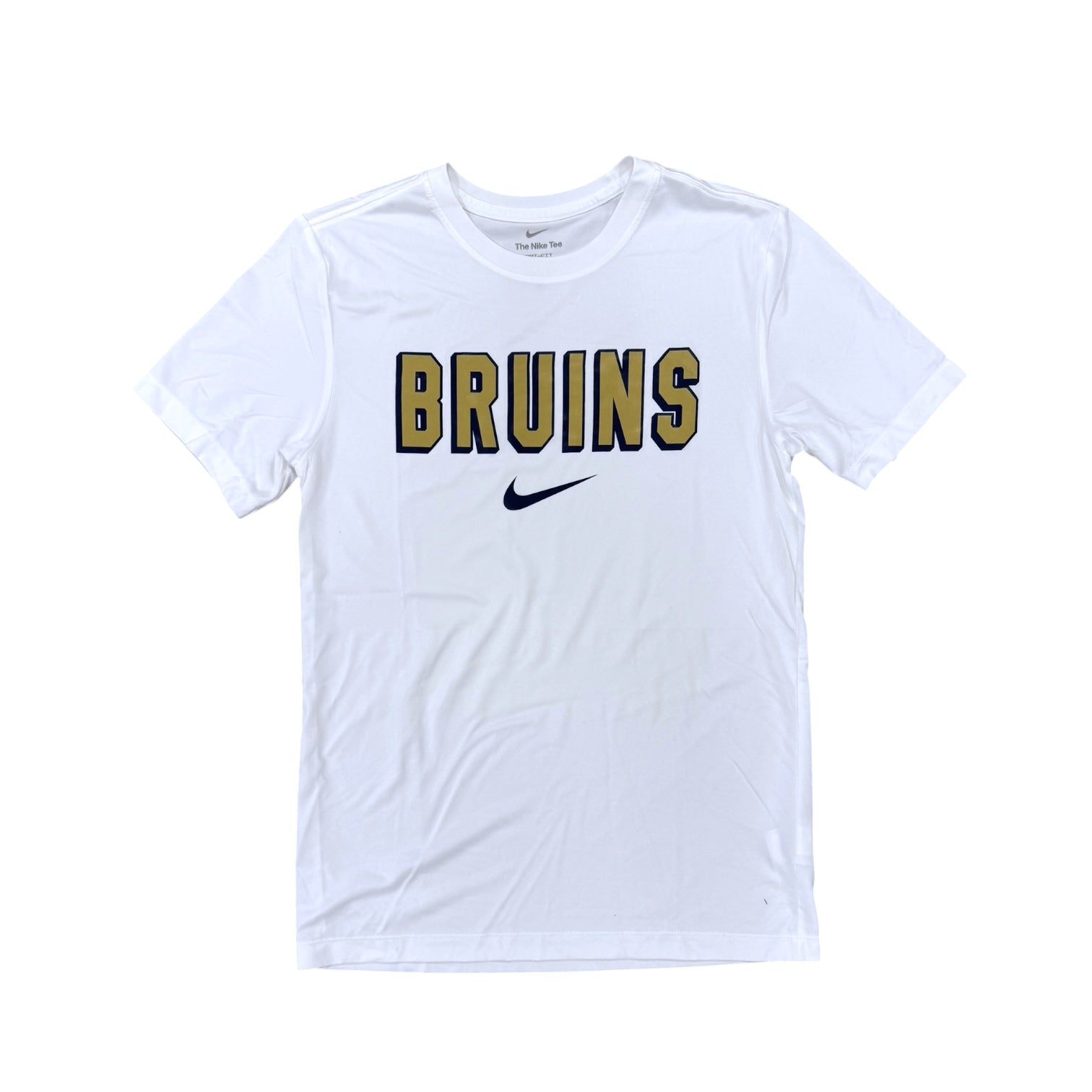 Men's Nike Legend SS White Tee - Shadowed BRUINS