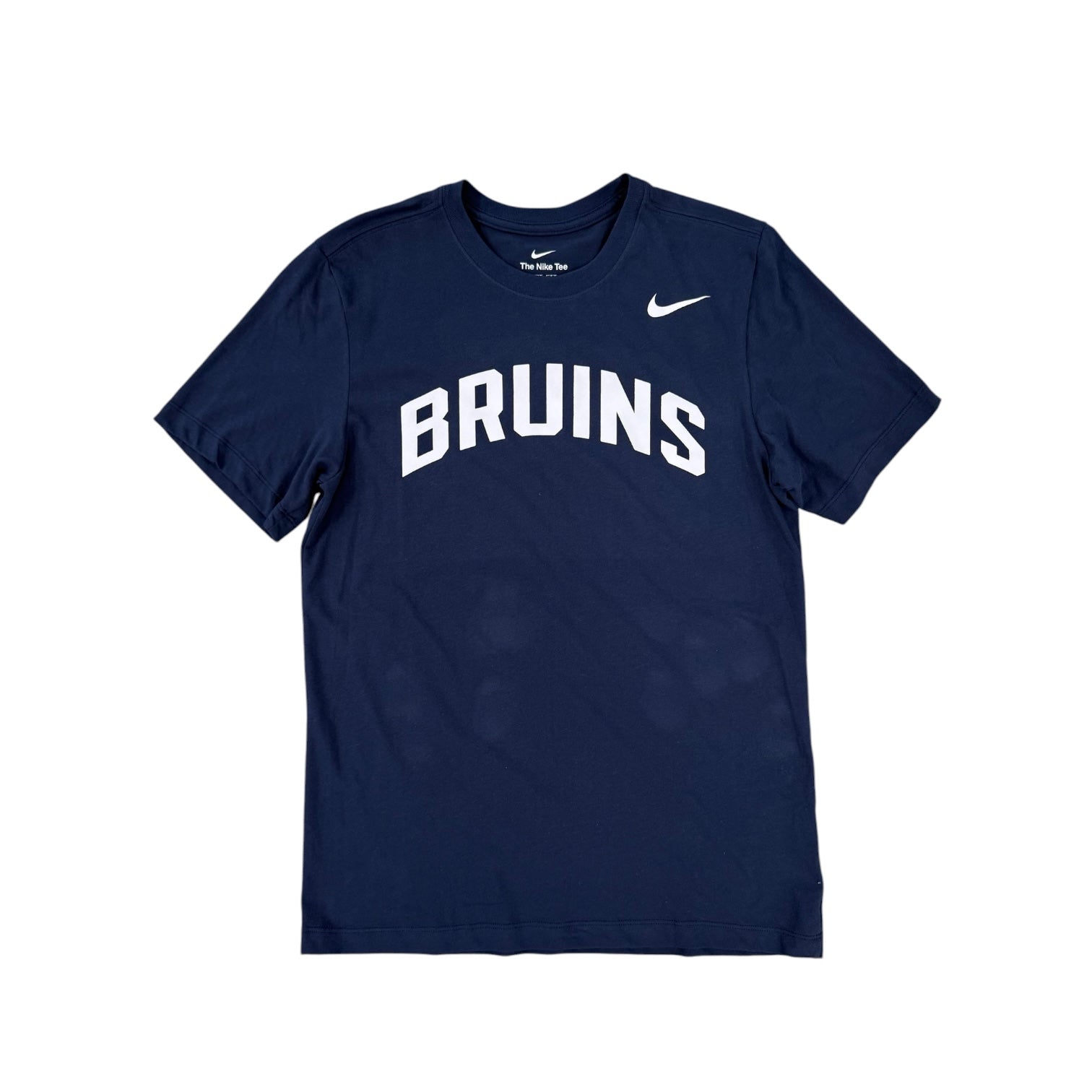 Men's Nikei Dri-fit Cotton Navy Tee - BRUINS