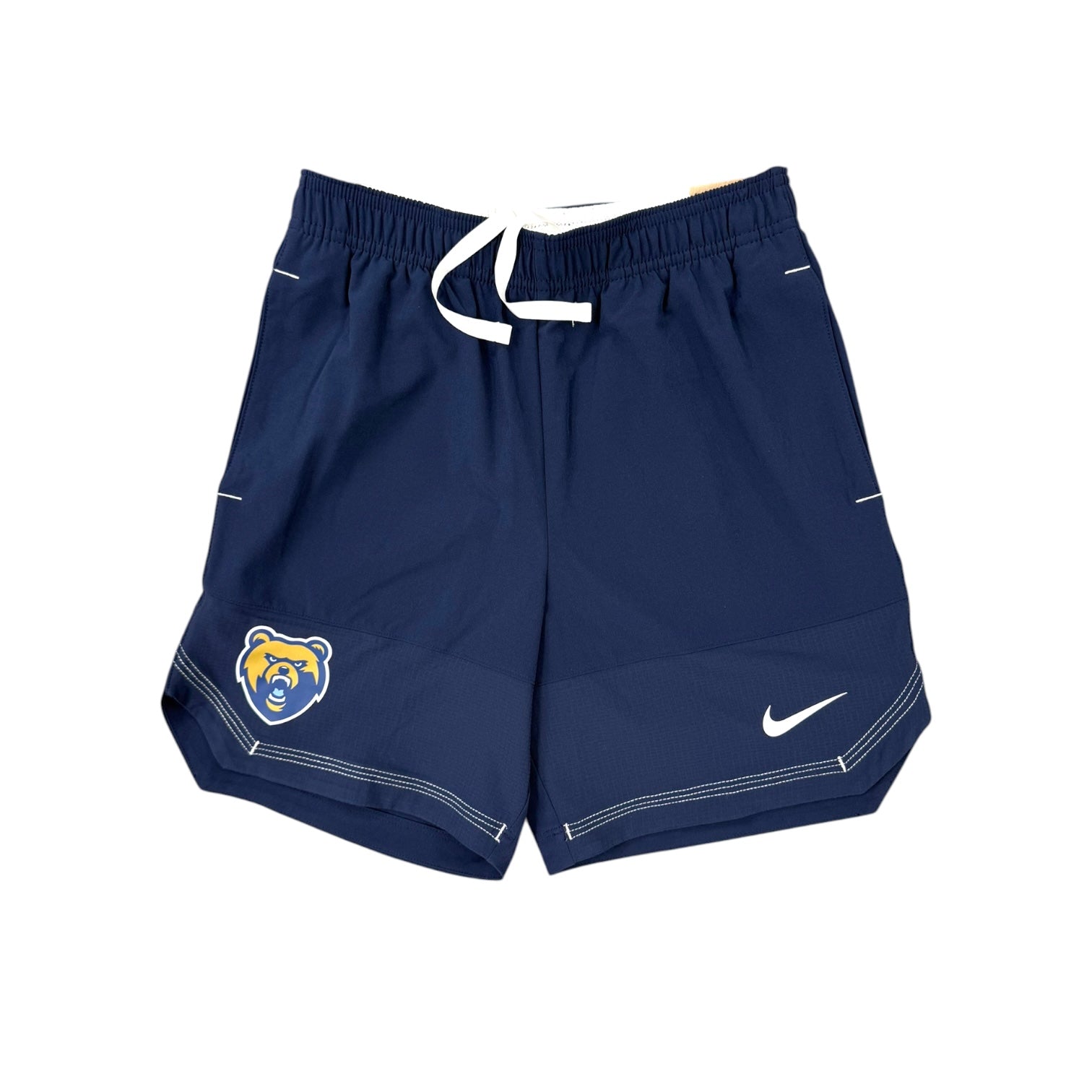 Boys' Nike Drifit Woven Navy Shorts - Bear Head