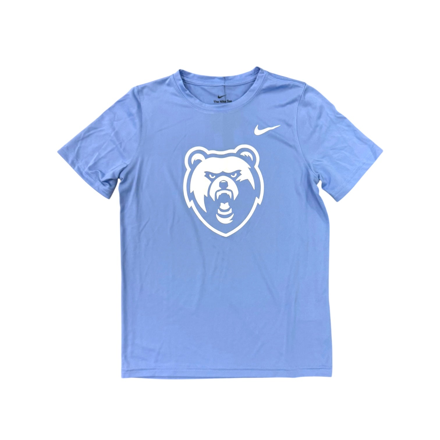 Boys' Nike Legend SS Valor Tee - White Bear Head