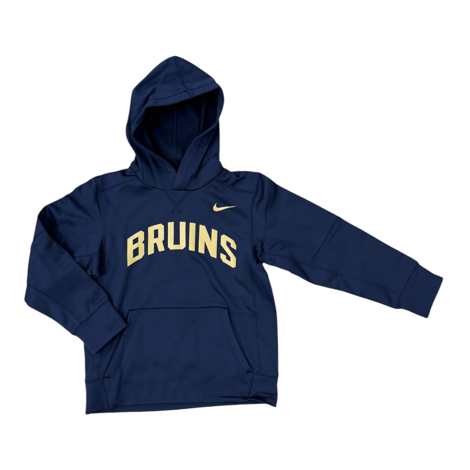 Boys' Nike Navy Therma Hoodie - BRUINS