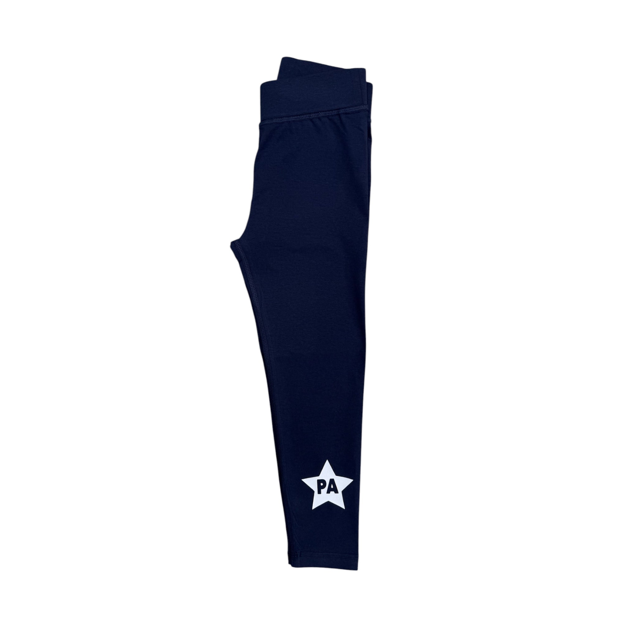 Toddler Girls' Navy Leggings - Star/PA