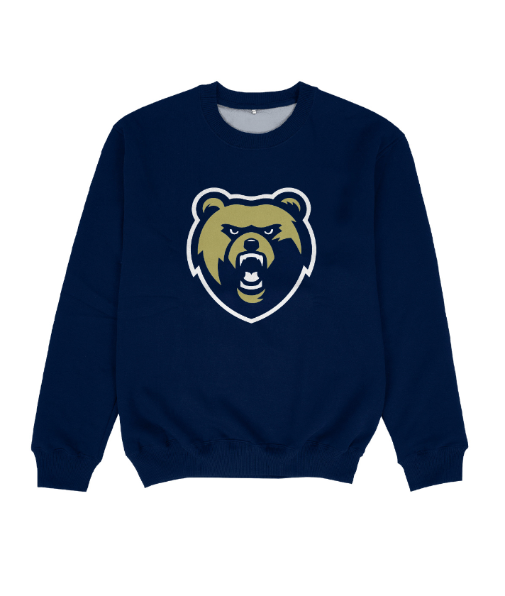 Toddler Vive La Fete Navy Sweatshirt - Bear Head