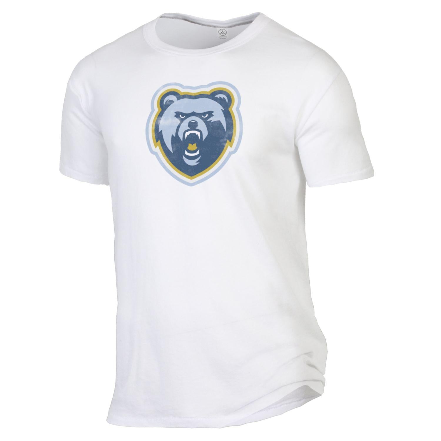 Adult Alternative White Keeper Tee - Bear Head