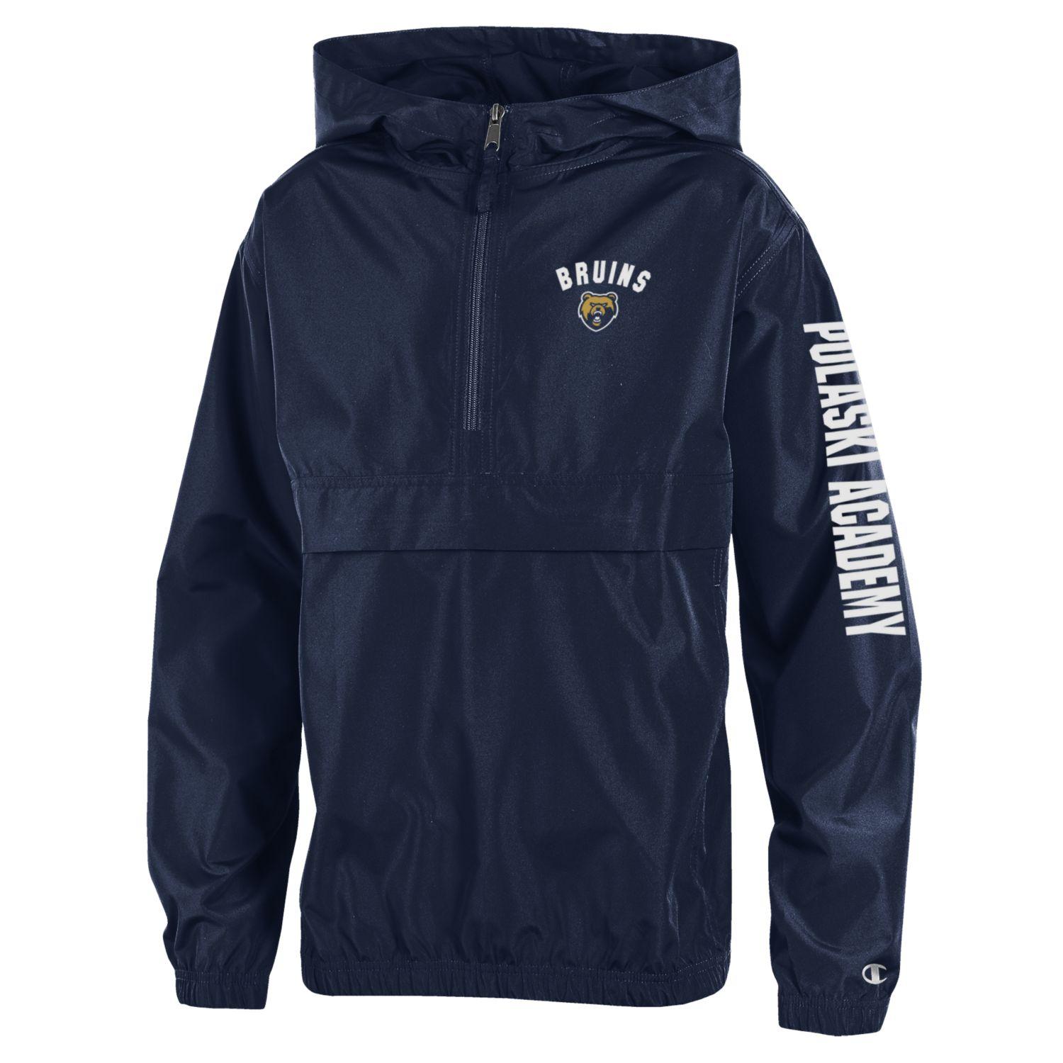 Youth Pack-N-Go Navy Windbreaker