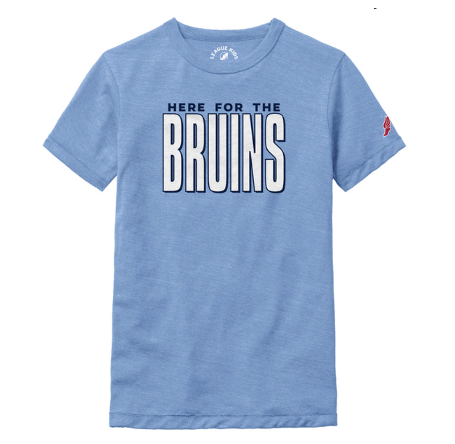 Girls' Victory Falls Tee - Hthr Pwr Blue - HereForTheBRUINS