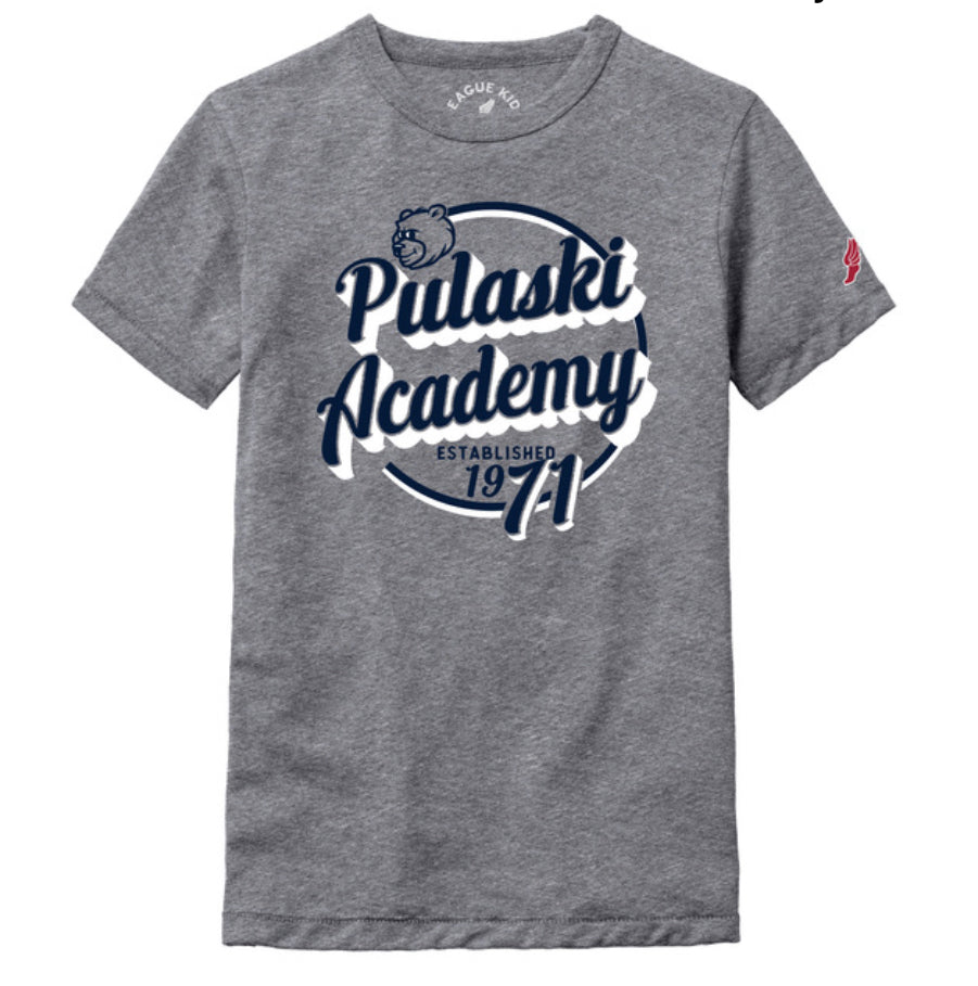 Girls' League Victory Falls Tee - Fall Hthr - PA71 Circle